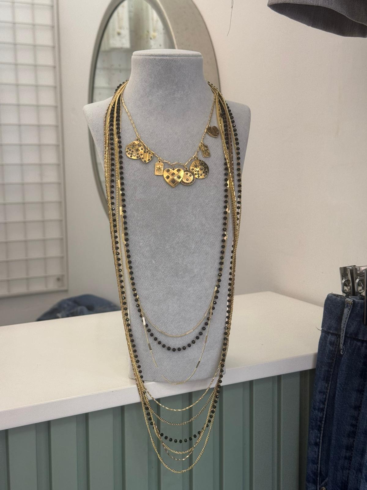 Marka Zincir Kombin Kolye