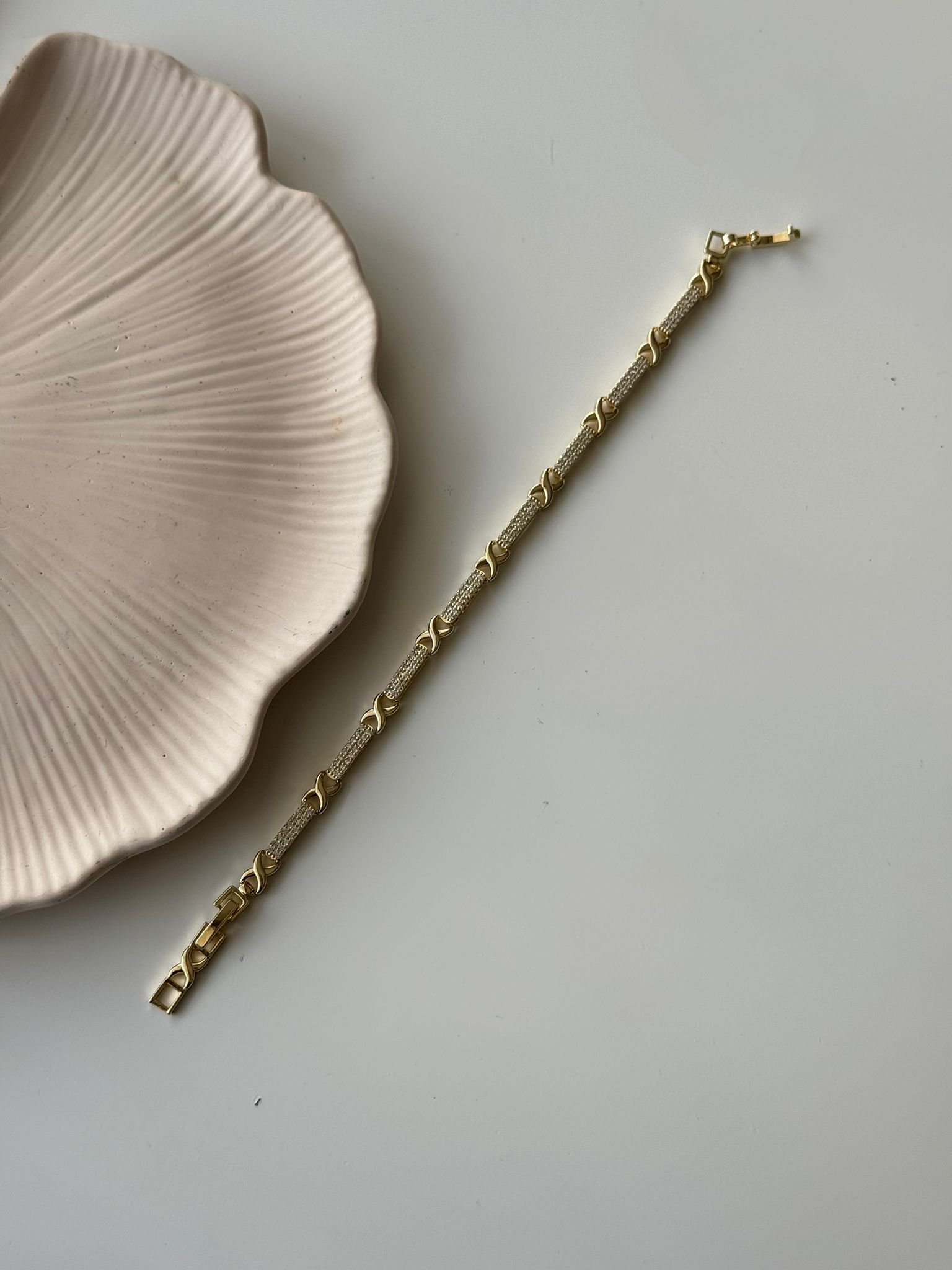 Taş Detaylı Sonsuzluk Bileklik