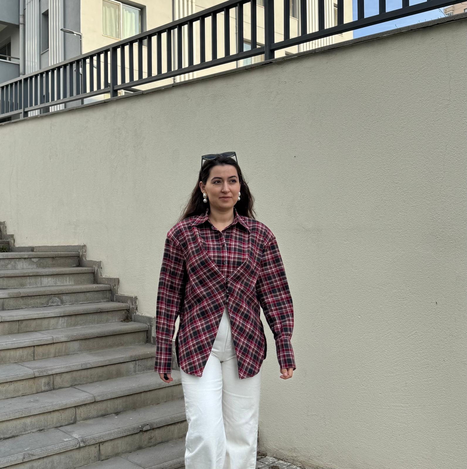 Vatkalı Ekoseli Gömlek