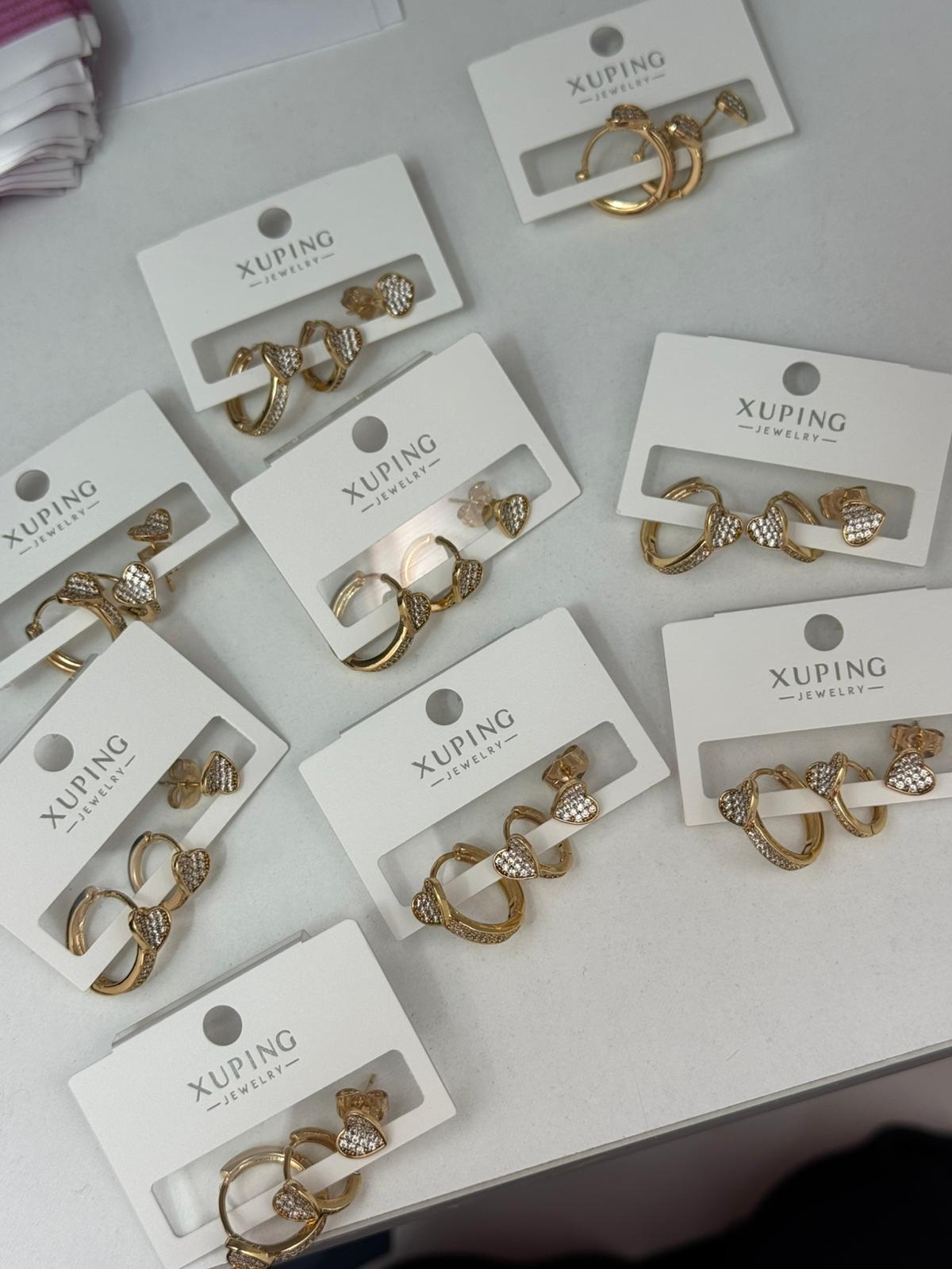 Kalpli Çelik Küpe Seti