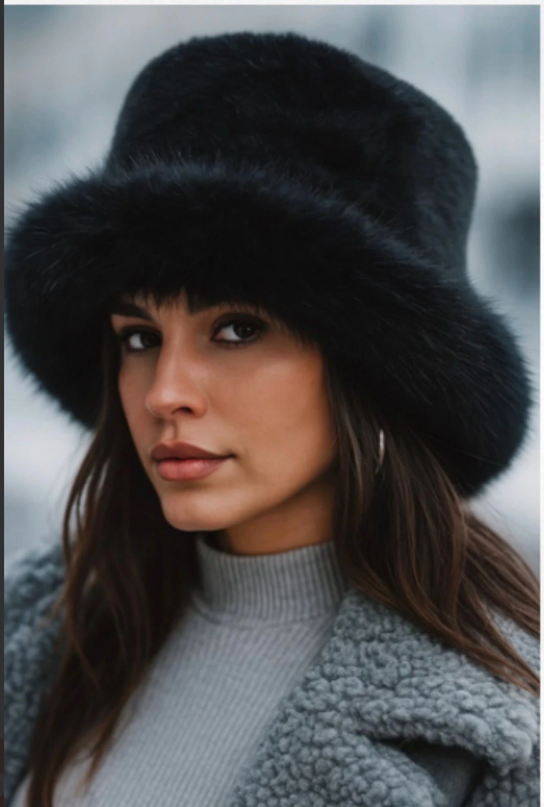 İthal peluş şapka