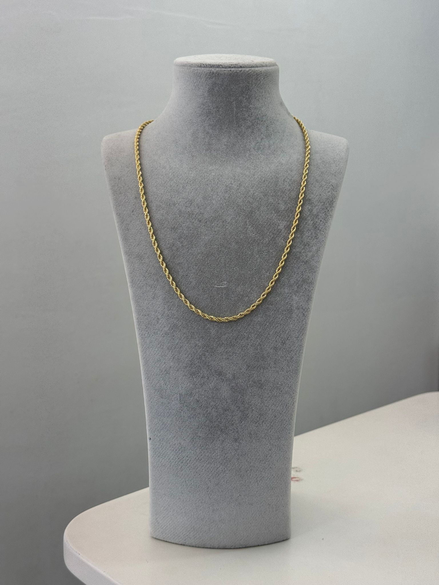 Çelik Burgu Zincir 55 cm 