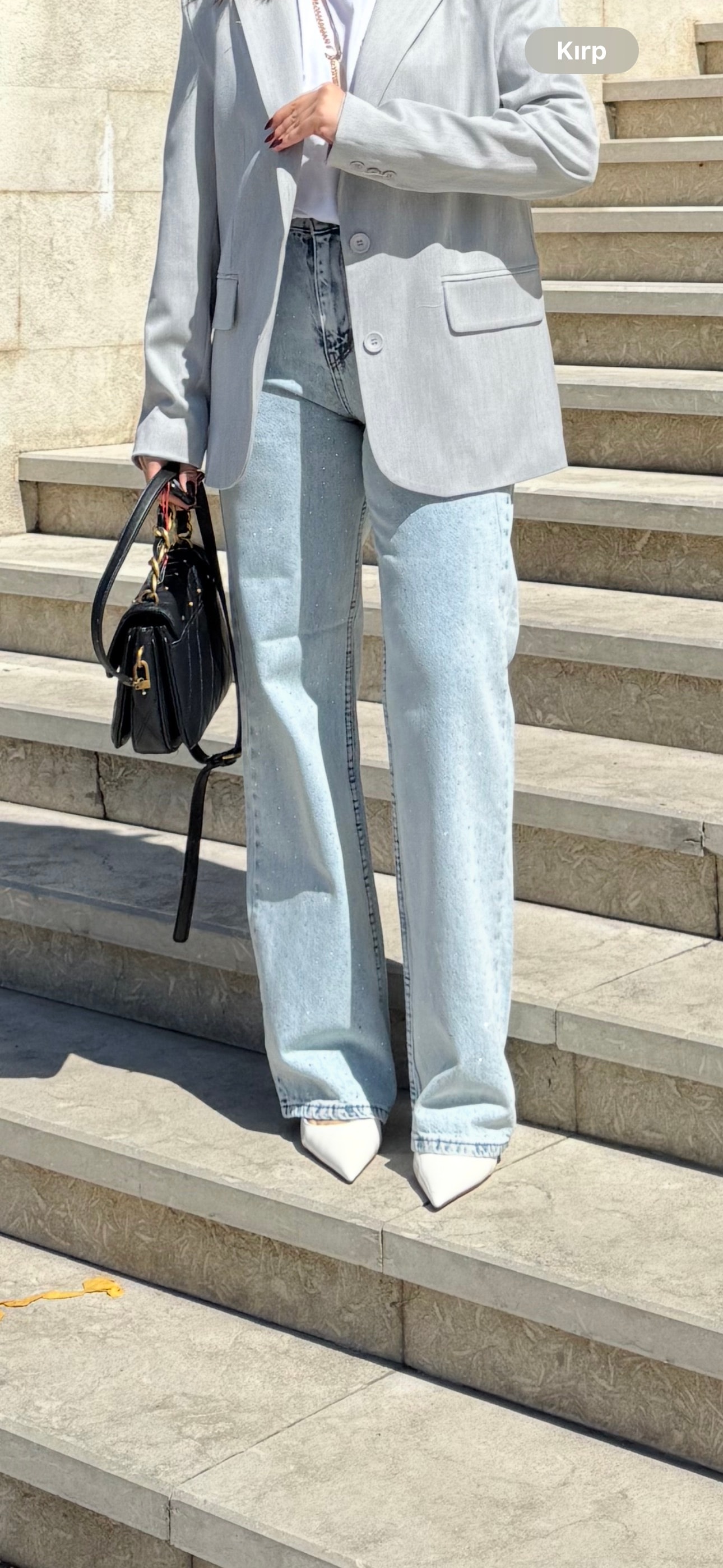 Taşlı Marka Jean