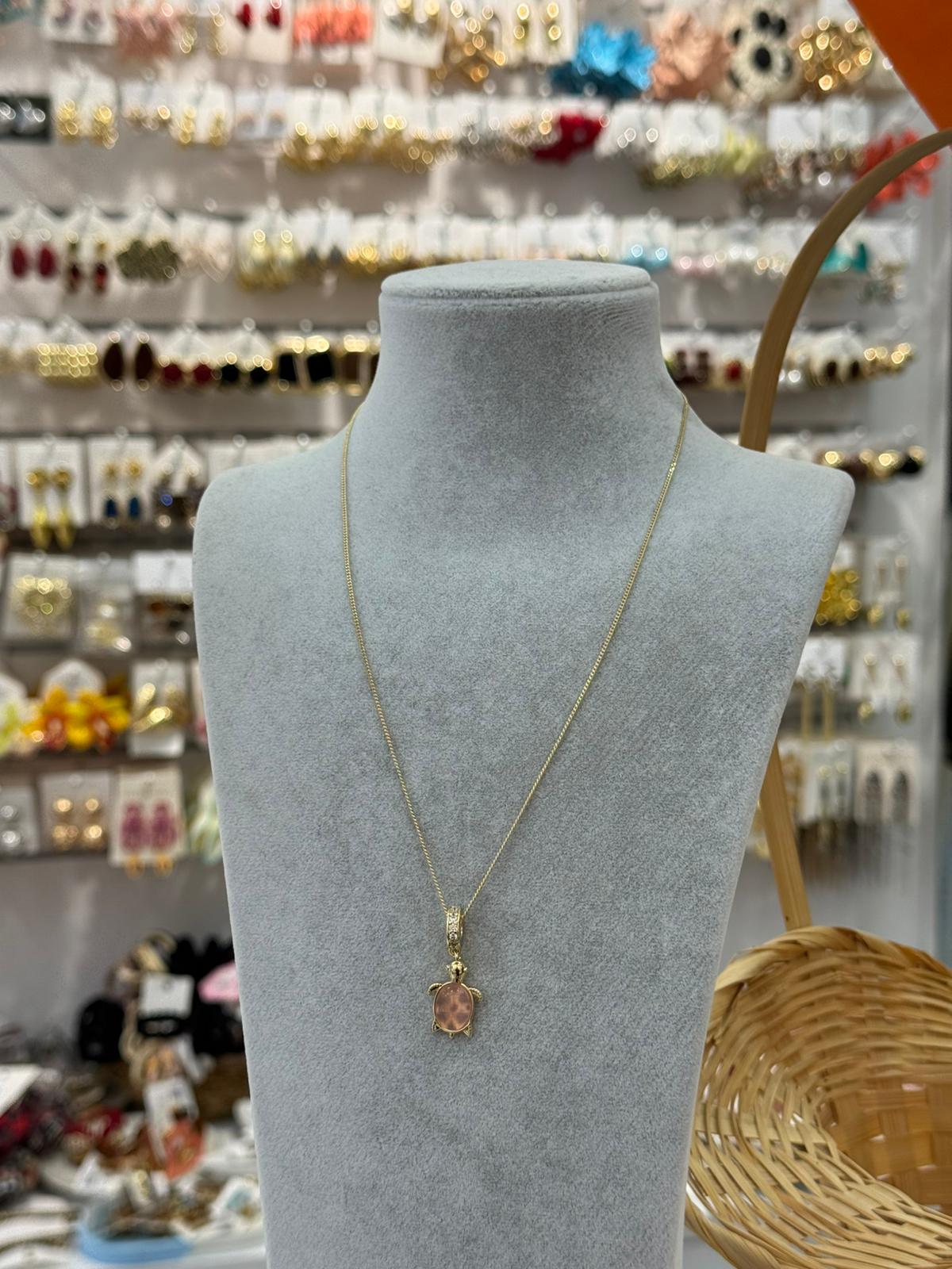 Çelik Kaplumbağa Kolye