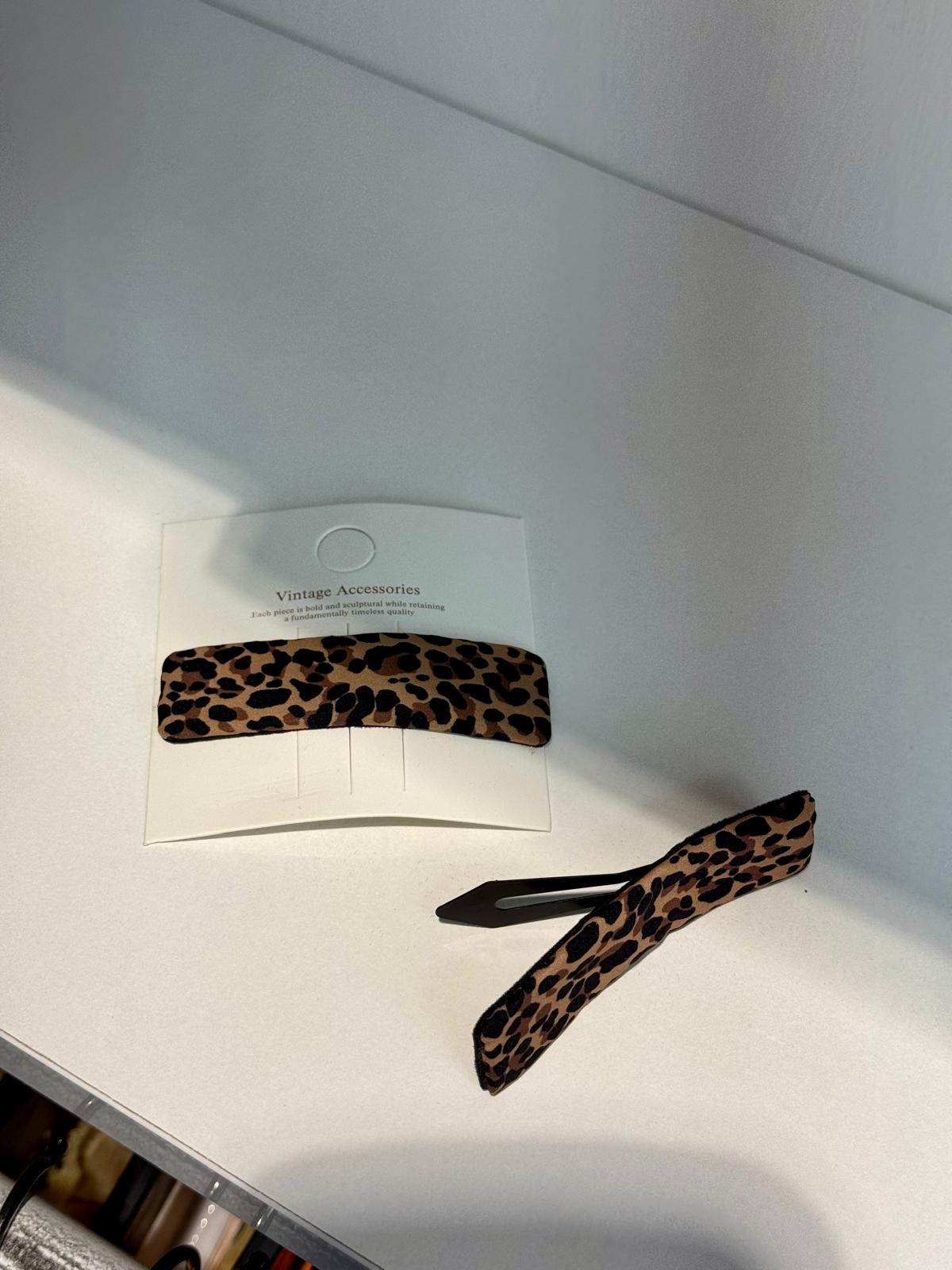 Leoparlı Çıt Çıt Toka