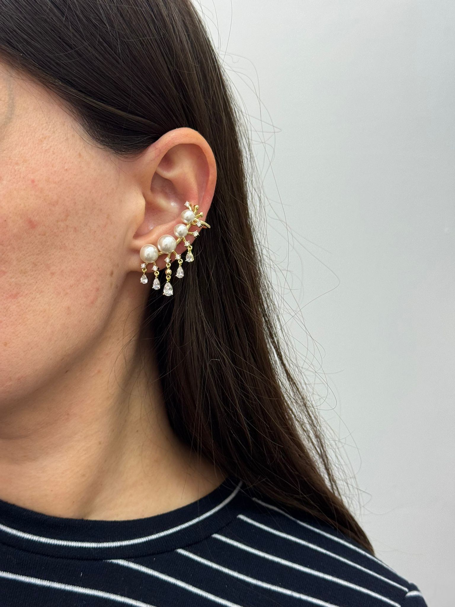 Çok Görünümlü Çelik Halka Küpe