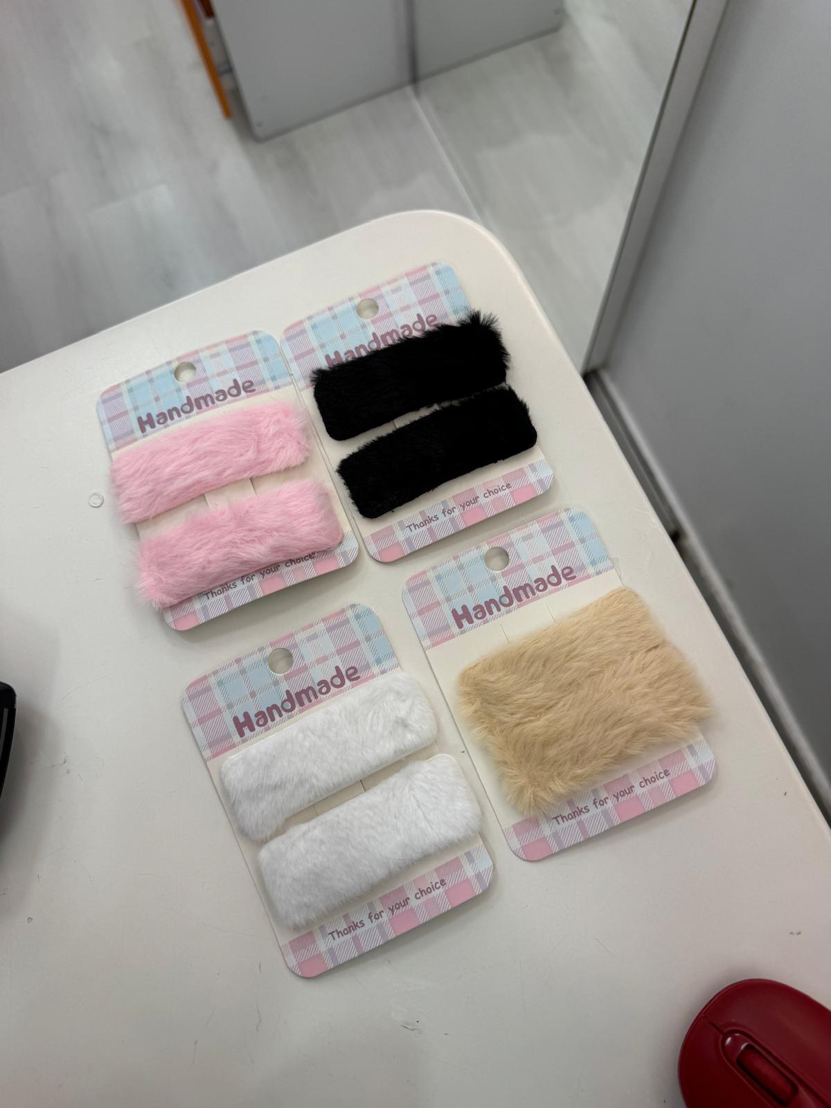 Peluş ÇıtÇıtlı Toka 2li