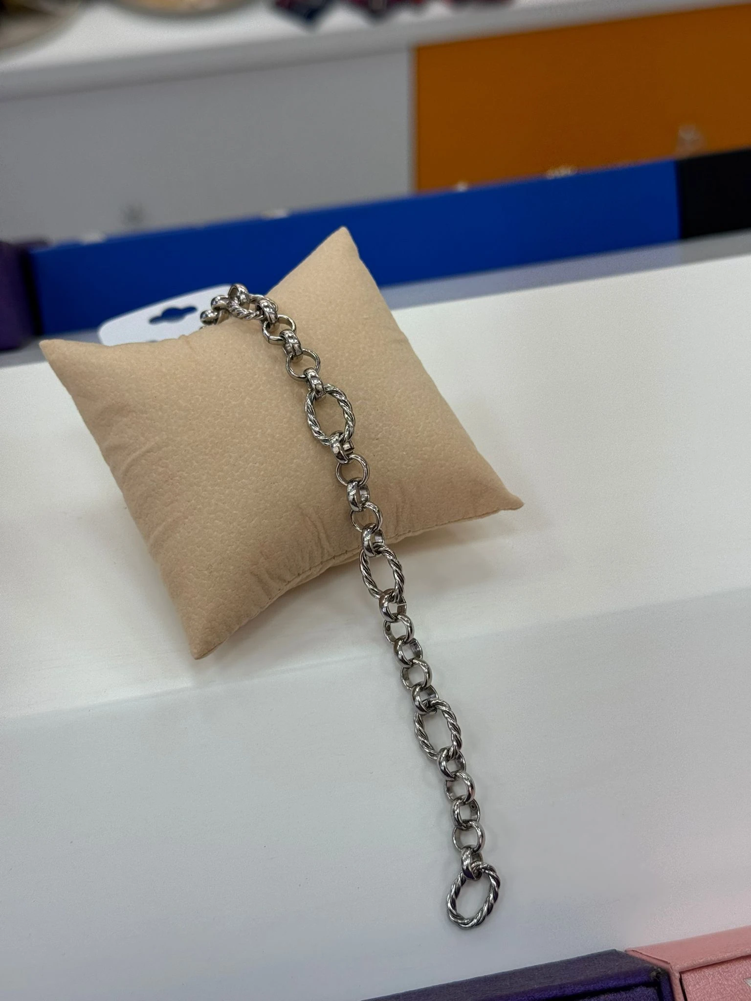 Çelik Zincir Bileklik