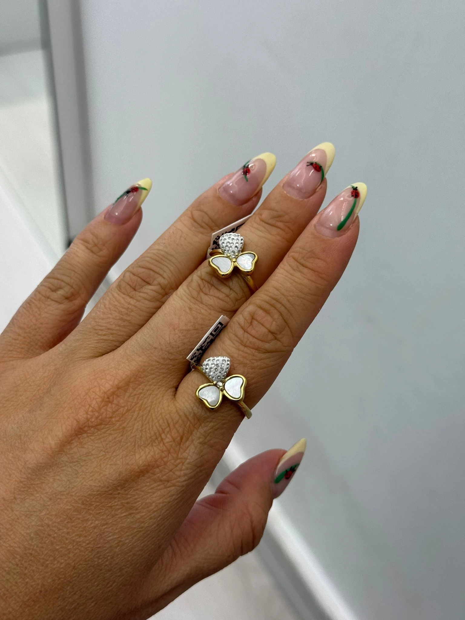 Çelik Yonca Yüzük