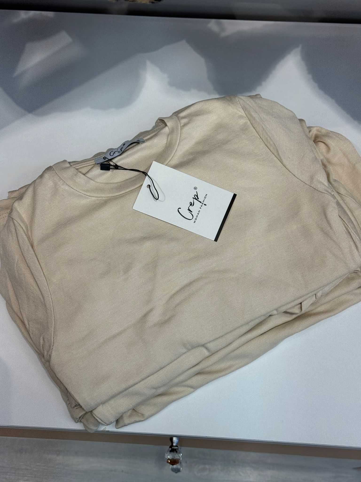 Modal Kumaş Parmak geçmeli bady