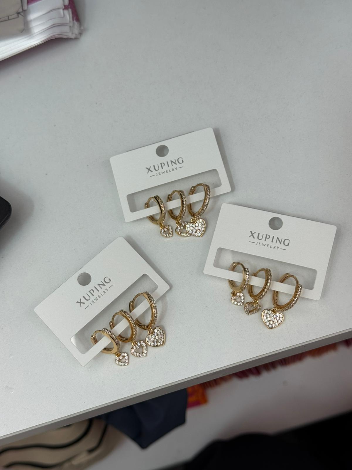 Kalpli Çelik Küpe Seti 