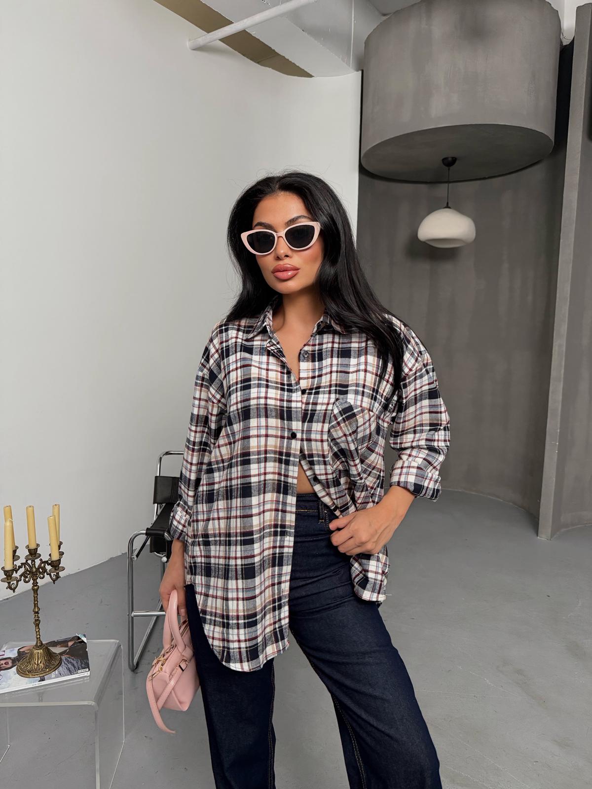 EKOSELİ ODUNCU ÇİZGİLİ GÖMLEK