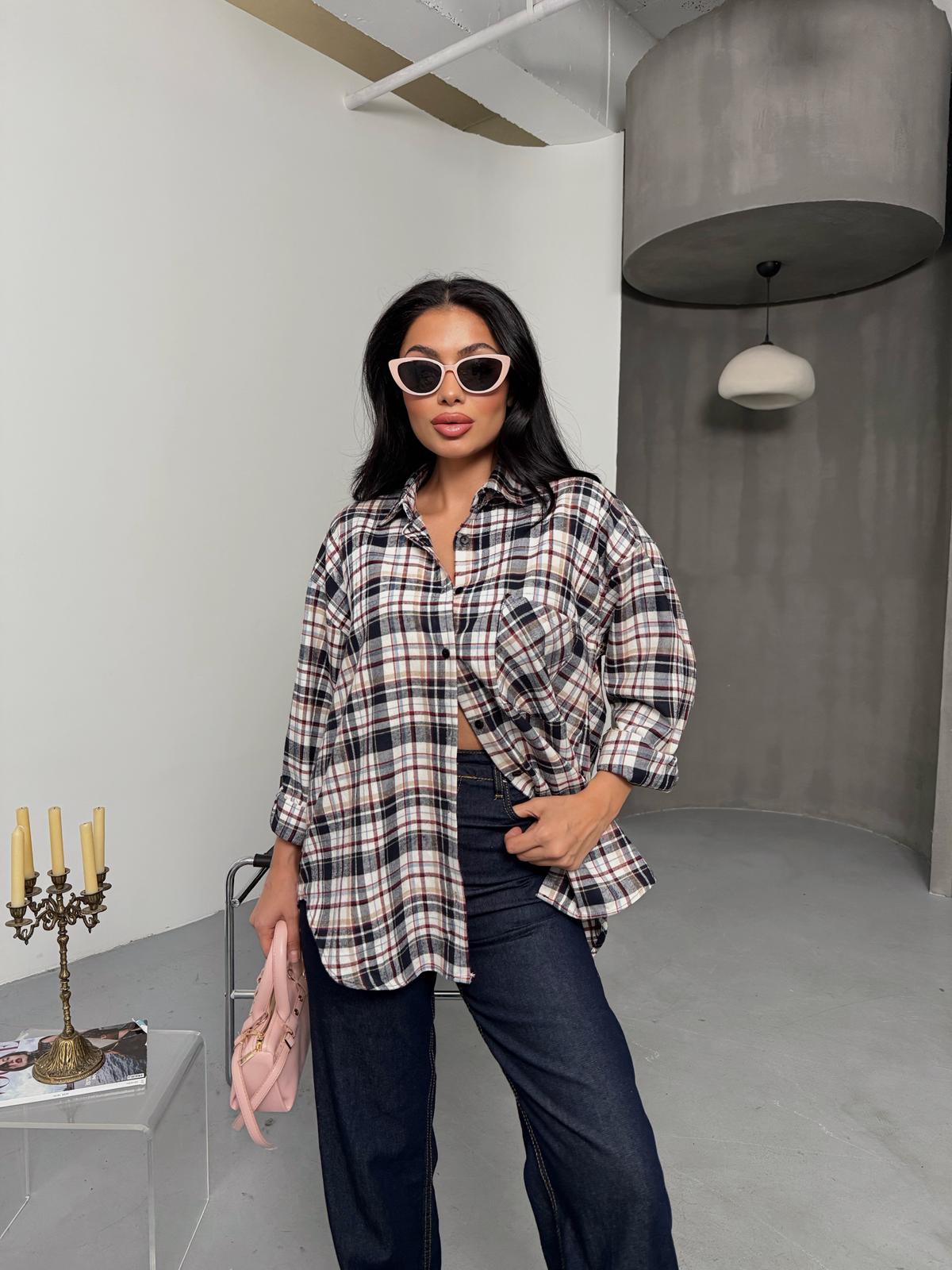 EKOSELİ ODUNCU ÇİZGİLİ GÖMLEK