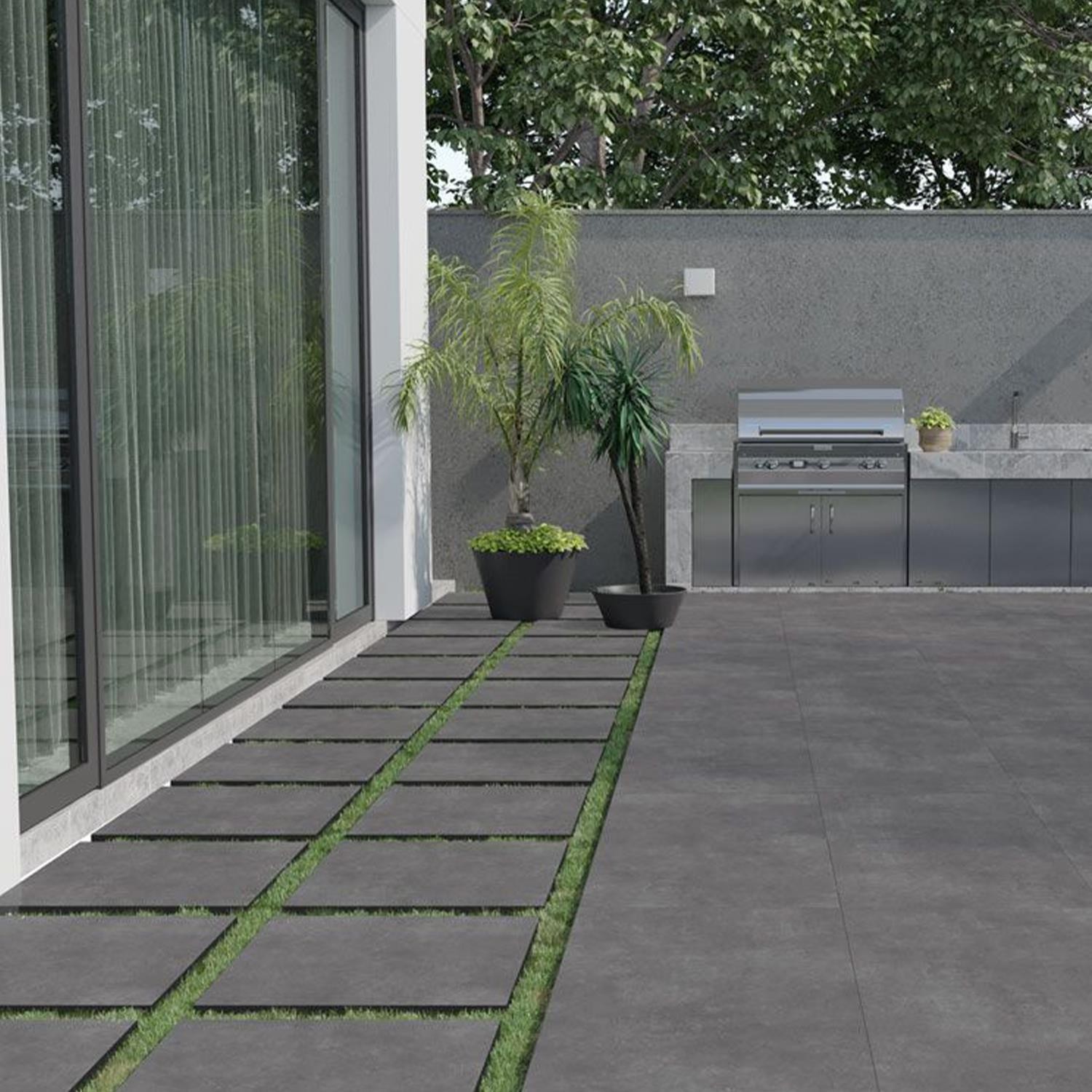 Ark Anthracite 60X60 20 MM