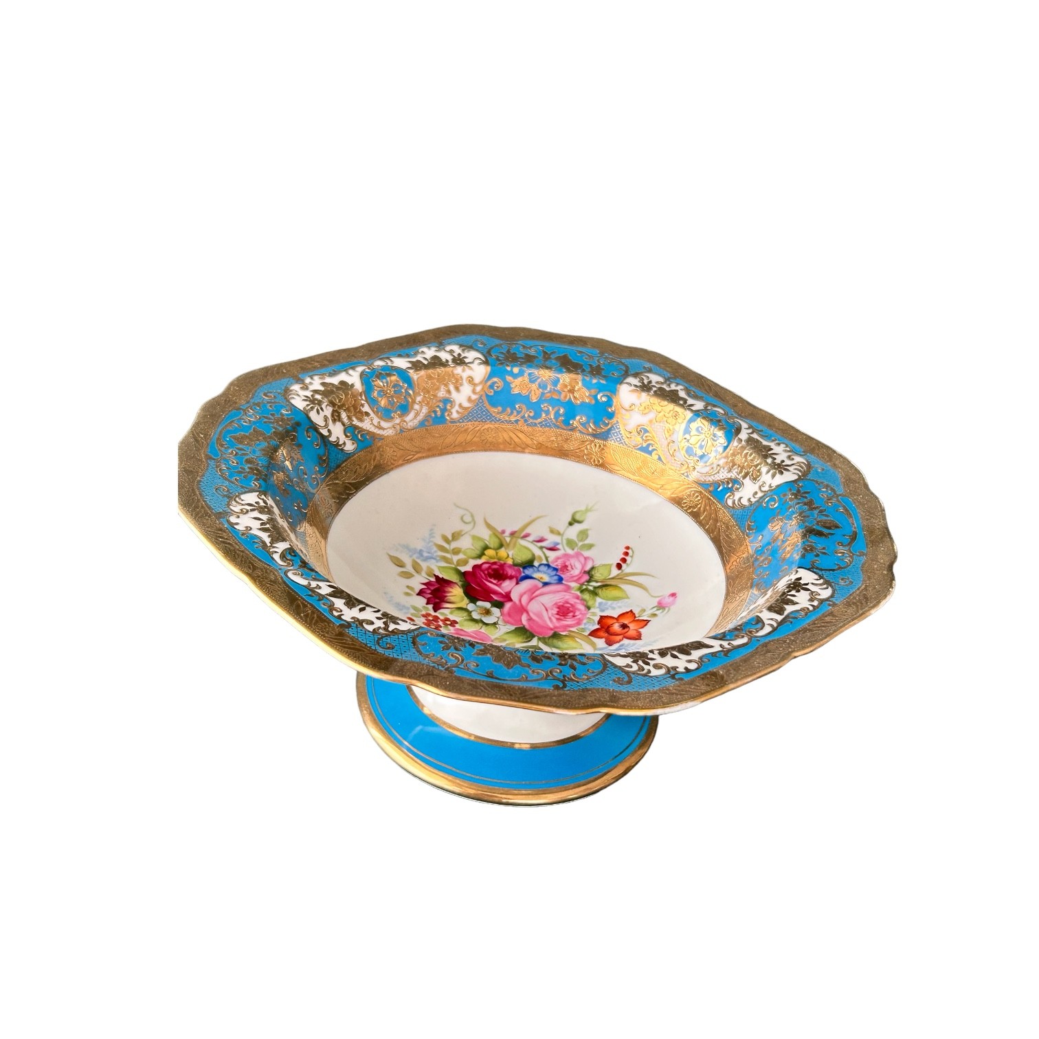 Noritake Ayaklı Porselen Sunum Kasesi