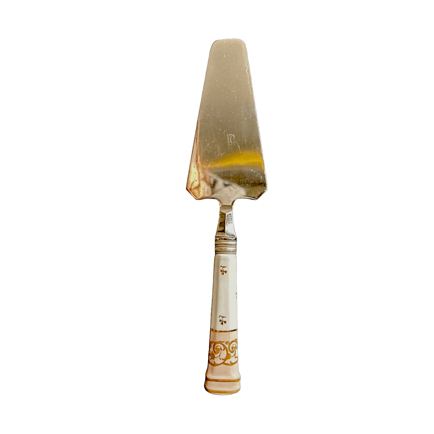 Vintage El Boyaması Porselen Spatula