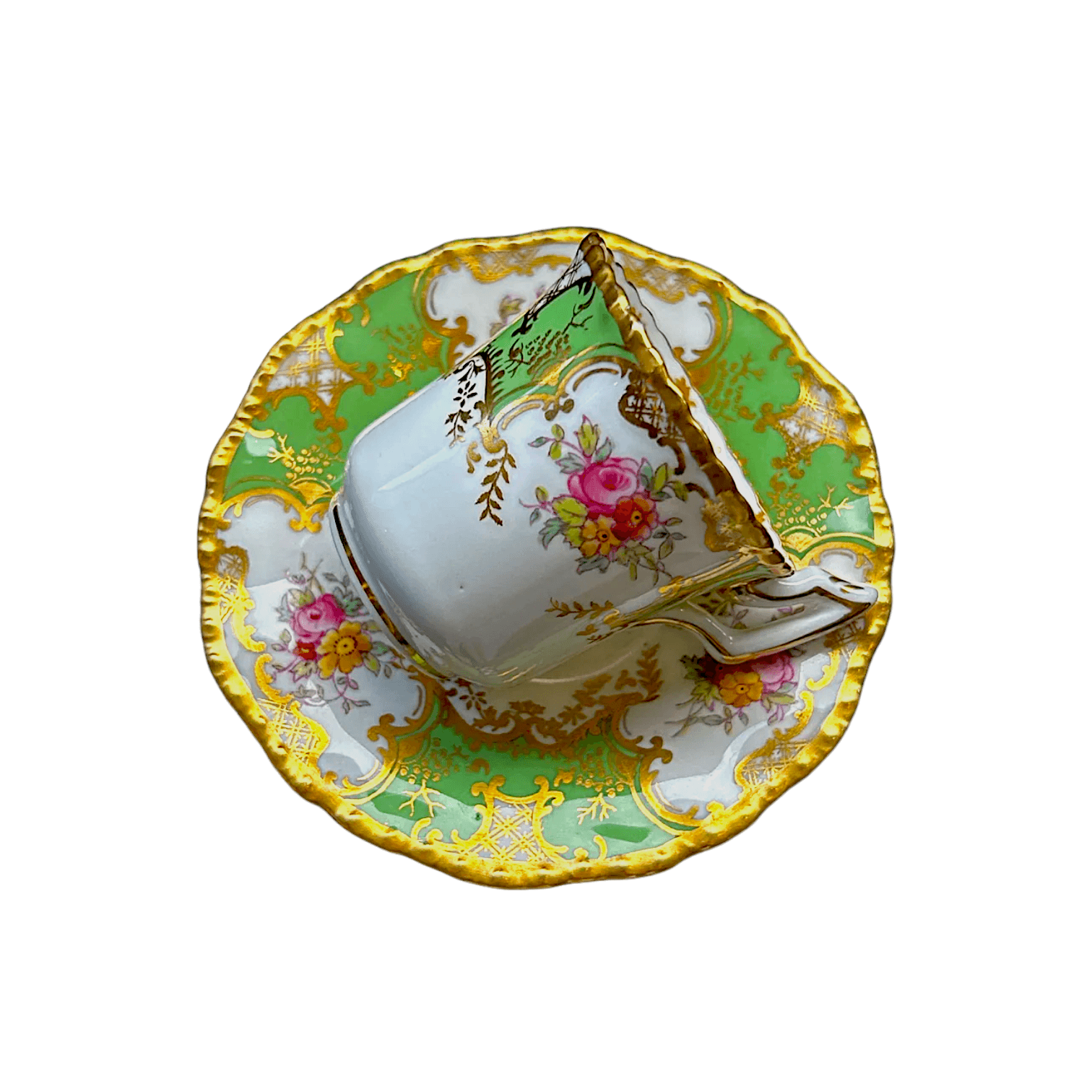 Coalport Batwing Model İngiliz Kahve Fincanı
