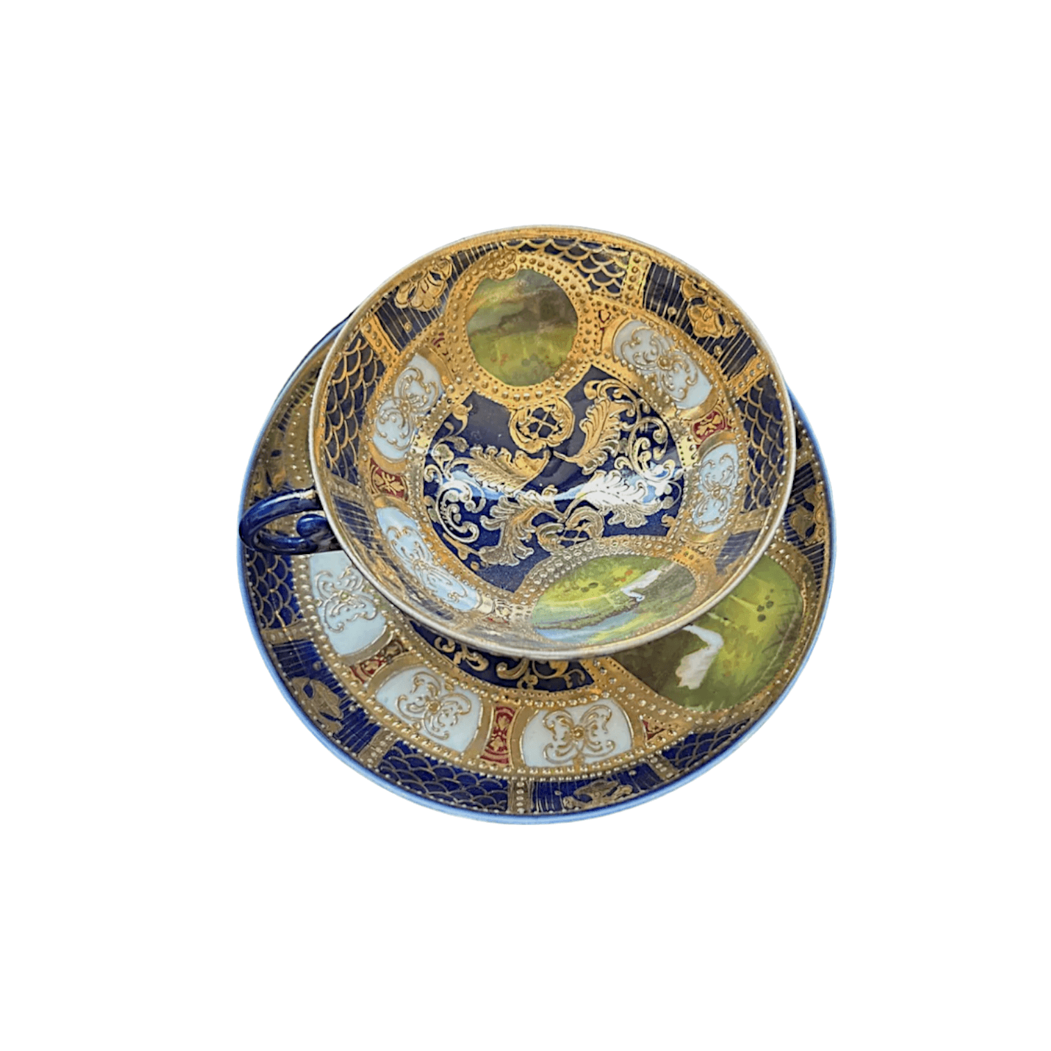 Noritake Büyük Boy Porselen Çay Fincanı
