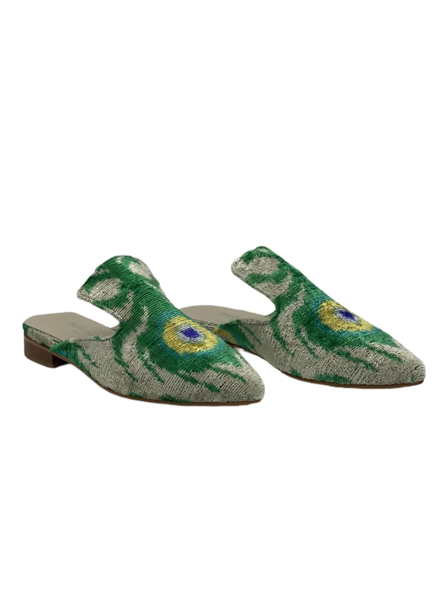 Peacock Slippers