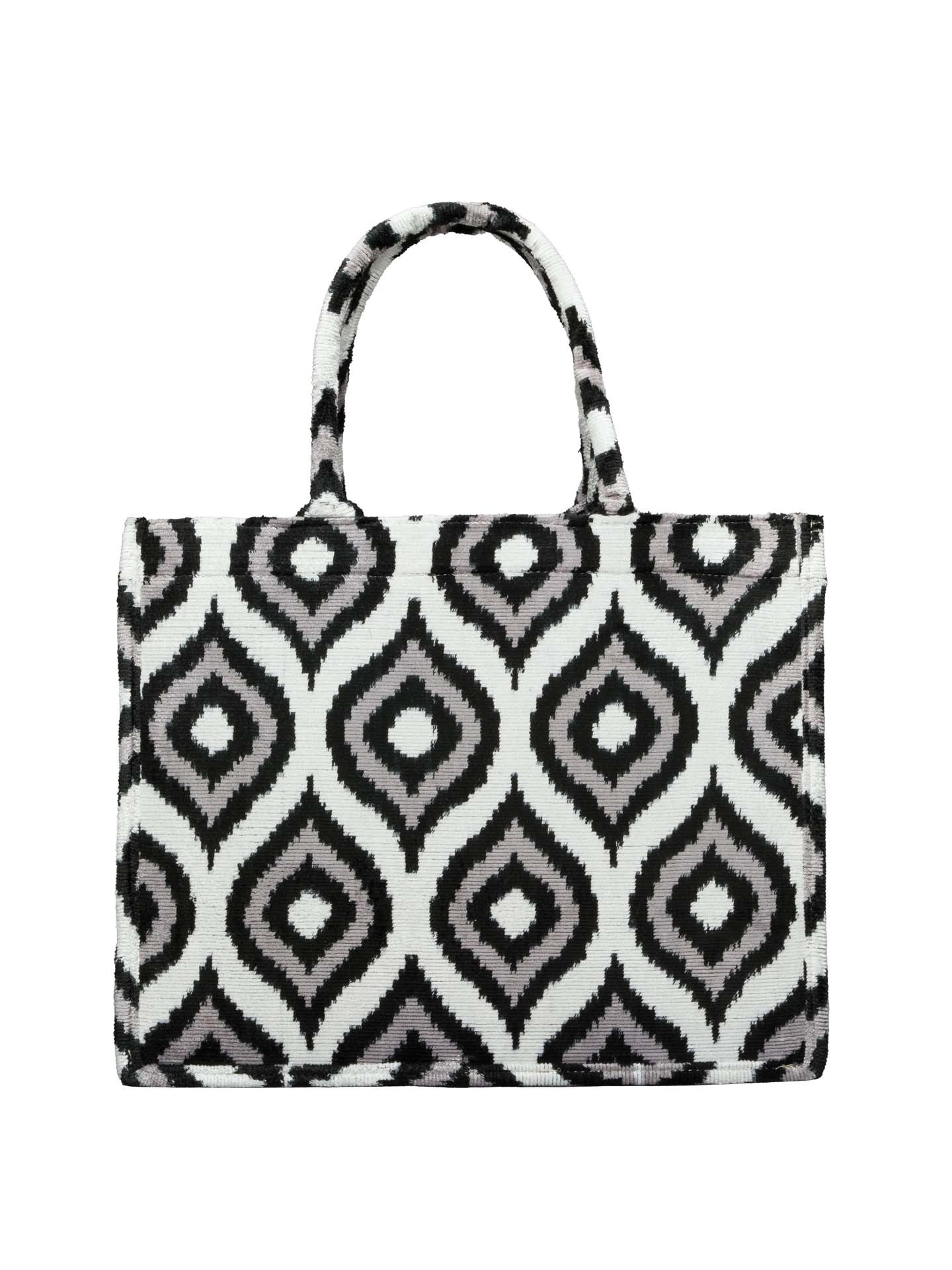 Juventus Tote Bag,Silk Velvet Woman Tote Bag-Black