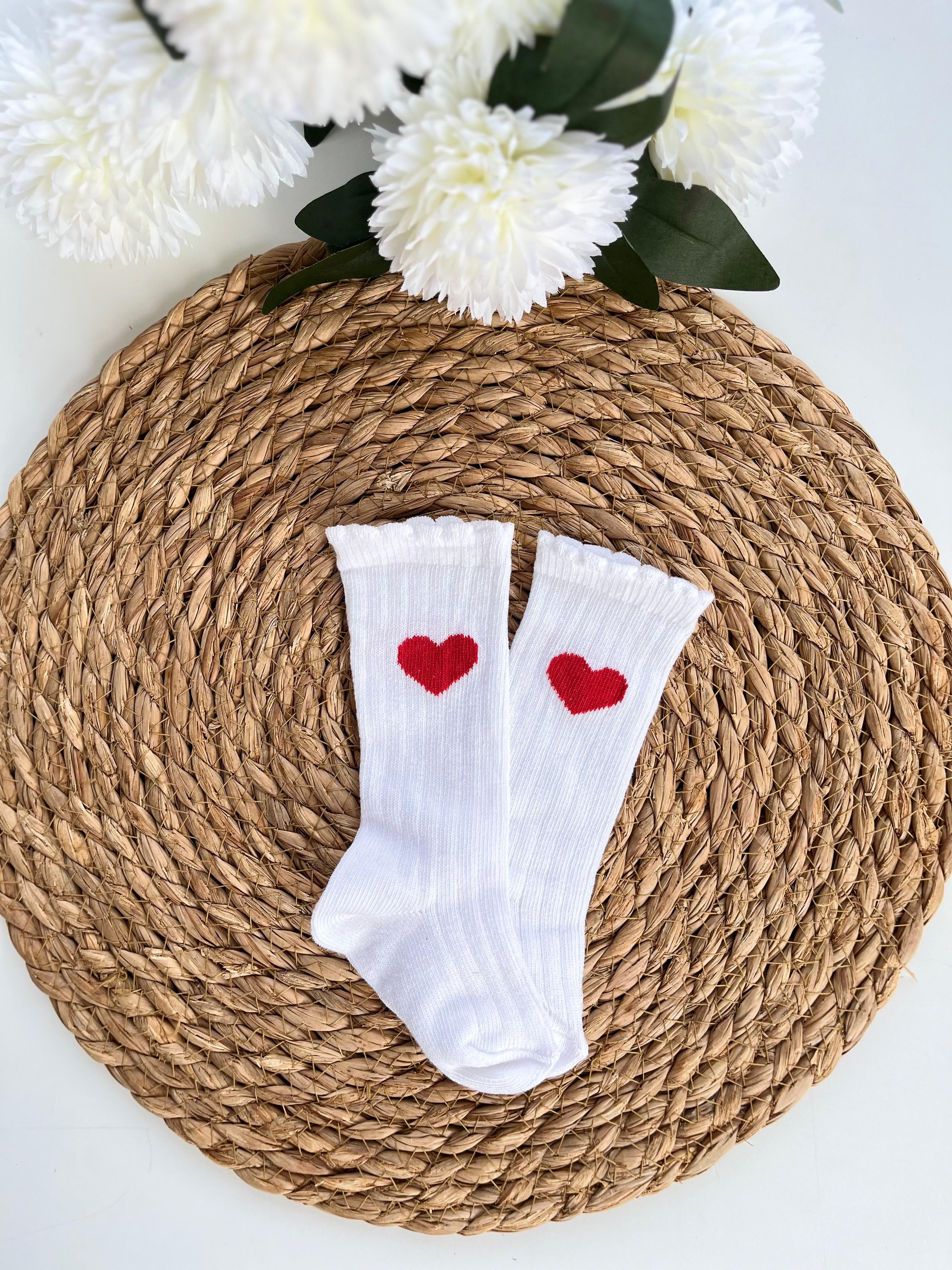 Kalpli 3'lü Dizaltı Çorap