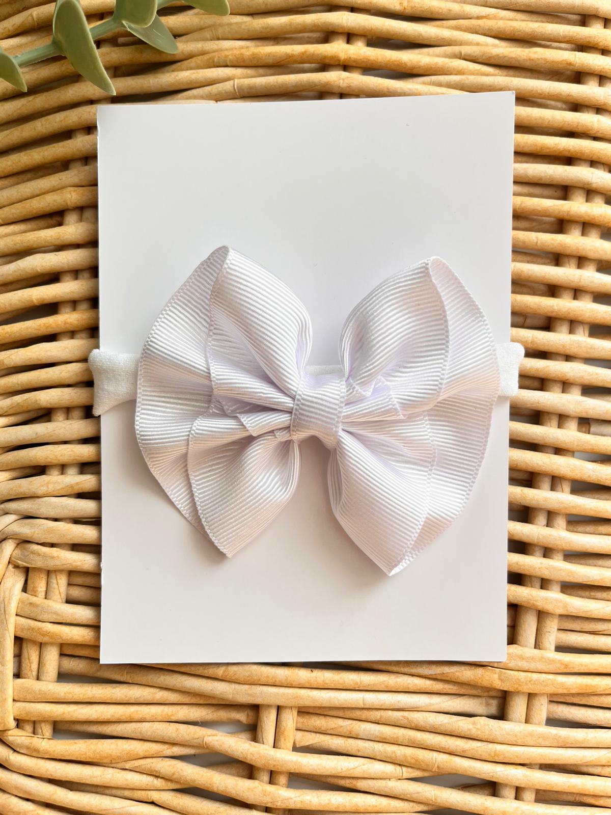 Kurdele Bandana - Beyaz