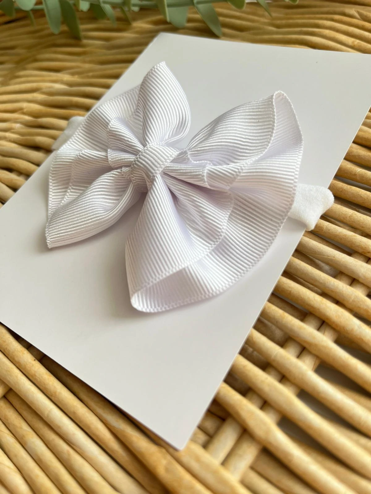 Kurdele Bandana - Beyaz