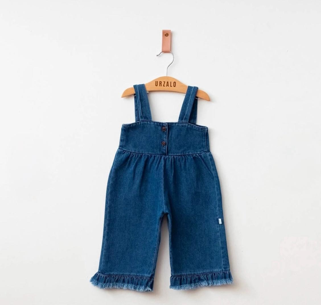 KIz Bebek Palazzo Jean Salopet 2'li Set