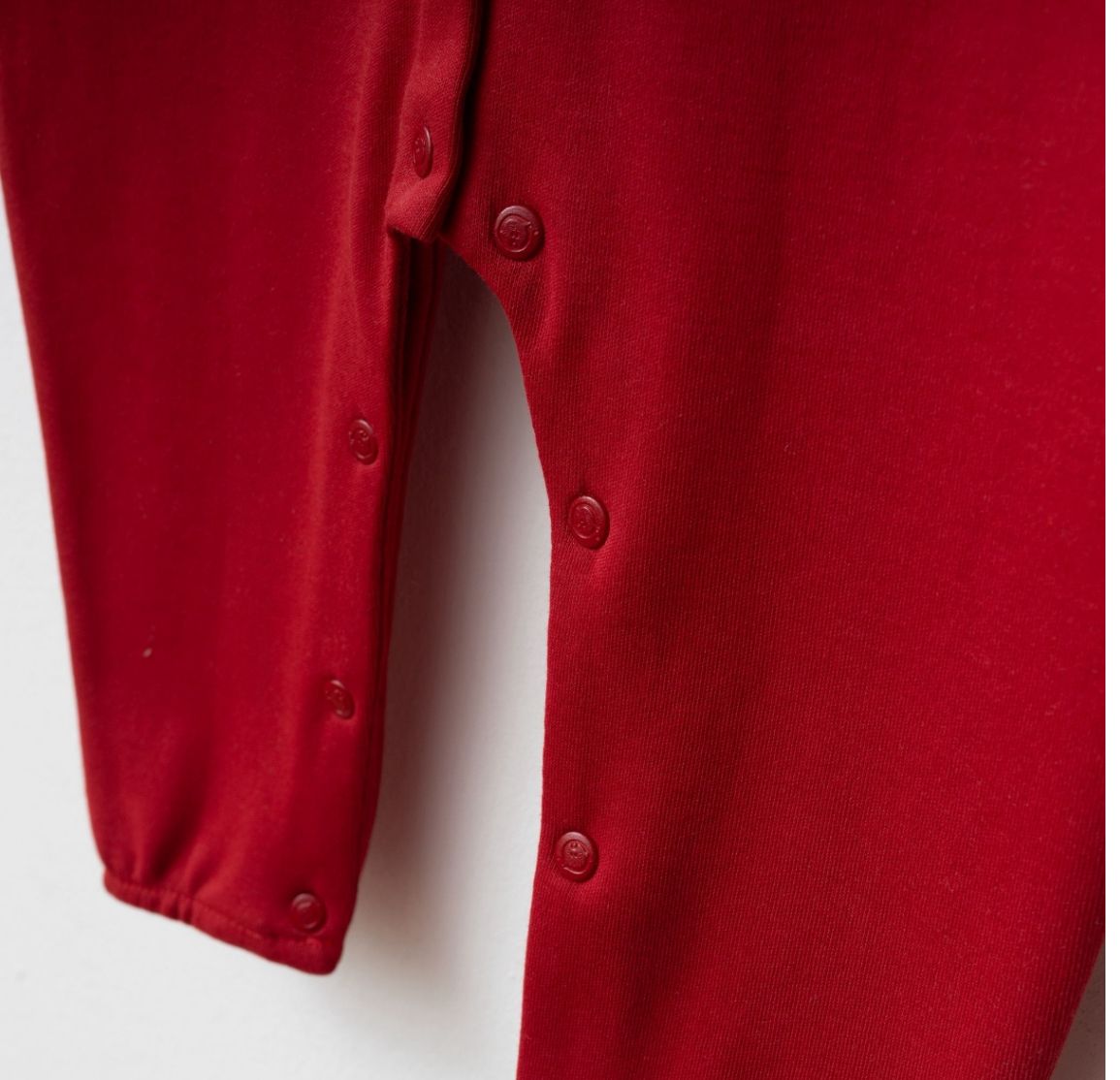 Pamuklu Yaka Çiçek İşlemeli Bandanalı Tulum