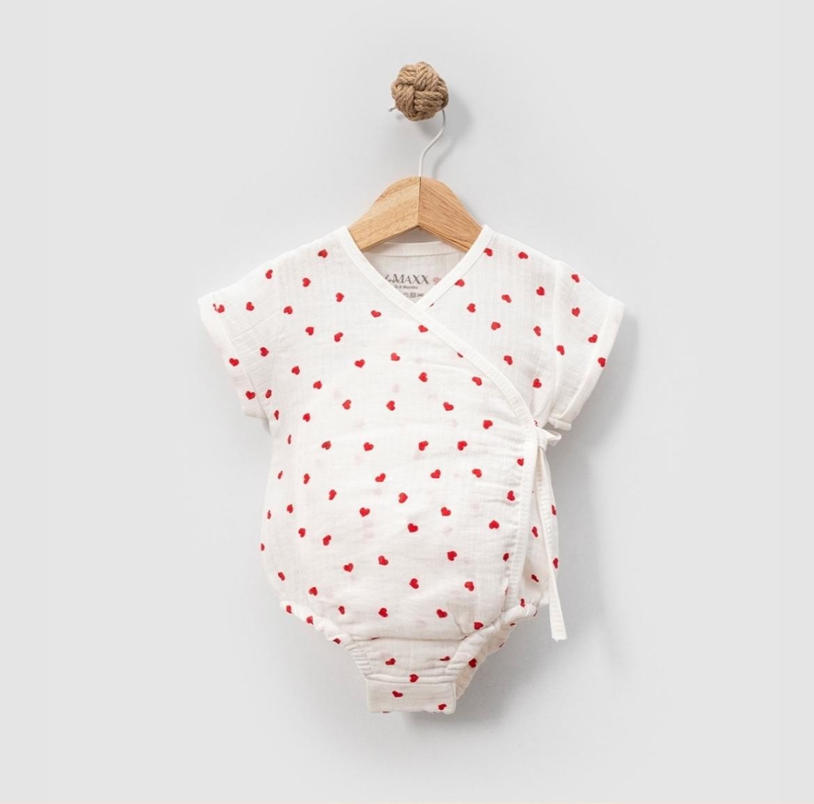 Kalpli Müslin Romper