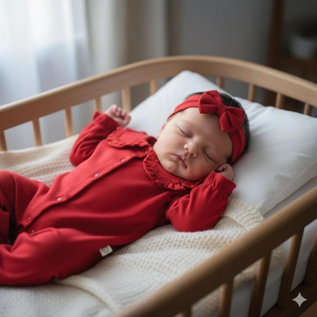 Pamuklu Yaka Çiçek İşlemeli Bandanalı Tulum