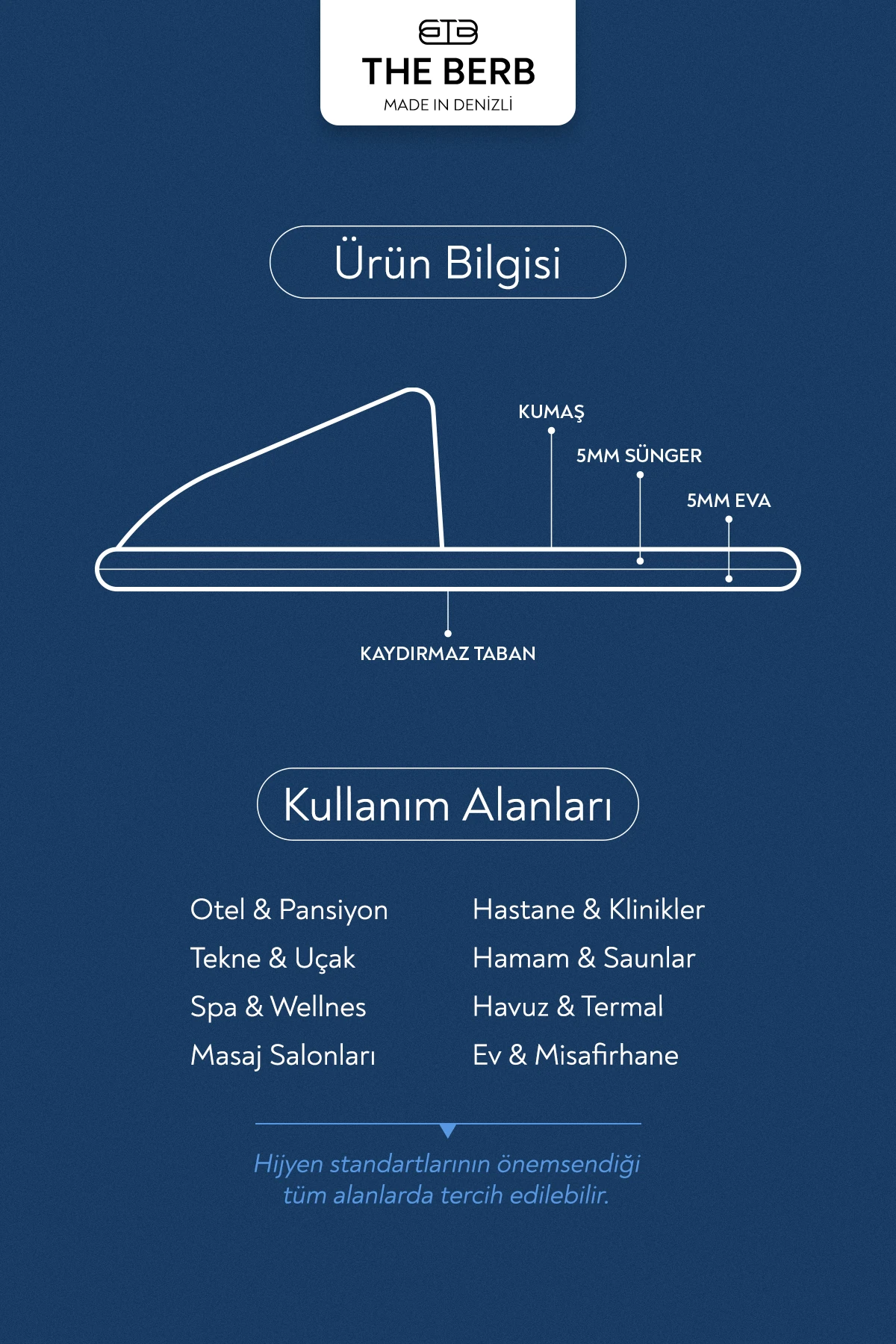 10 Çift | Welsoft Tek Kullanımlık Premium Otel&Spa Terliği | Kaydırmaz Tabanlı | Beyaz