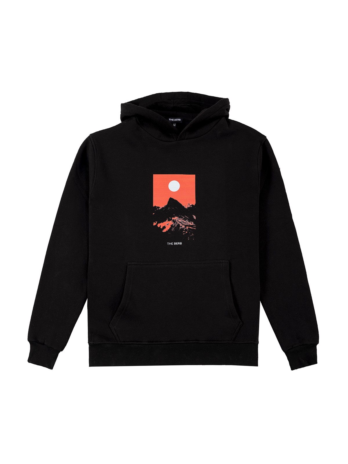 Sun Siyah Oversize Hoodie