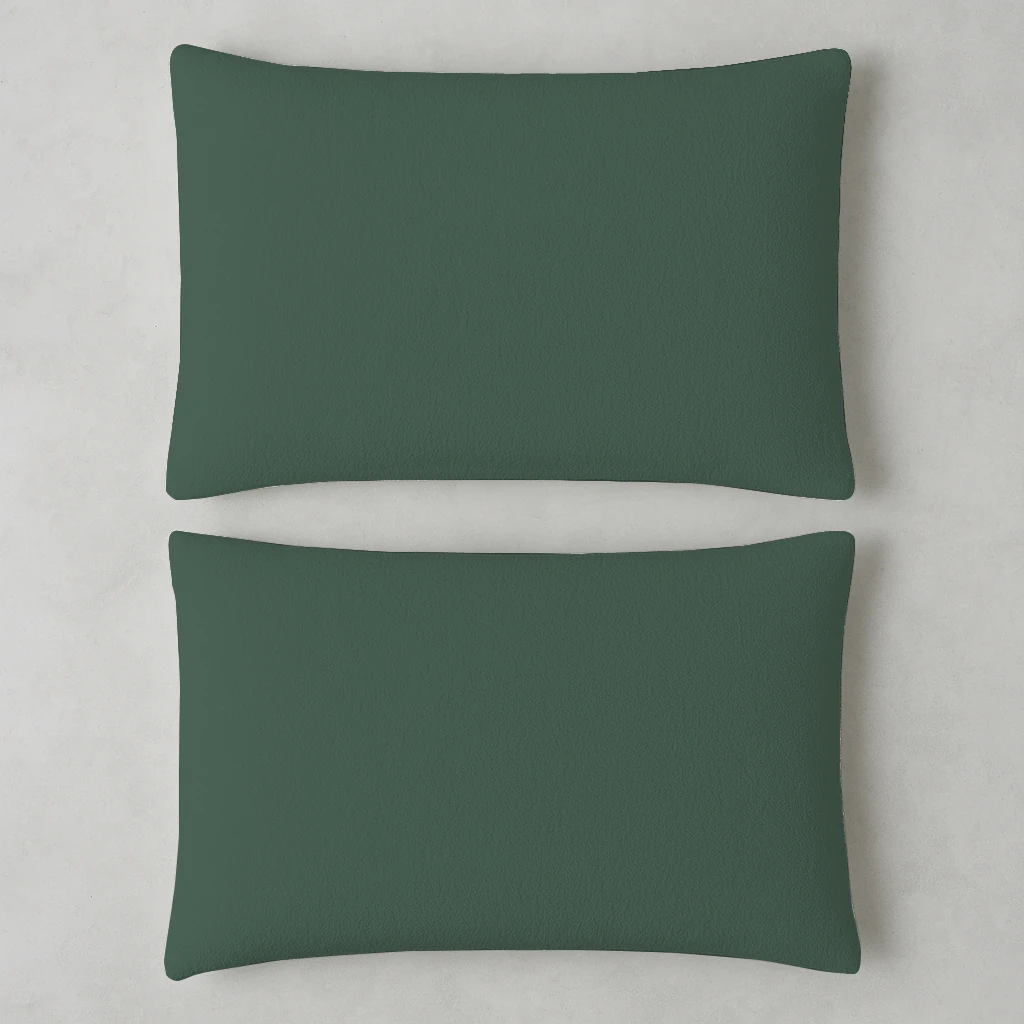 | 2'li Havlu Dokulu Yastık Kılıfı Seti | 50 x 70 | Fermuarlı | Yumuşak Terry Kumaş