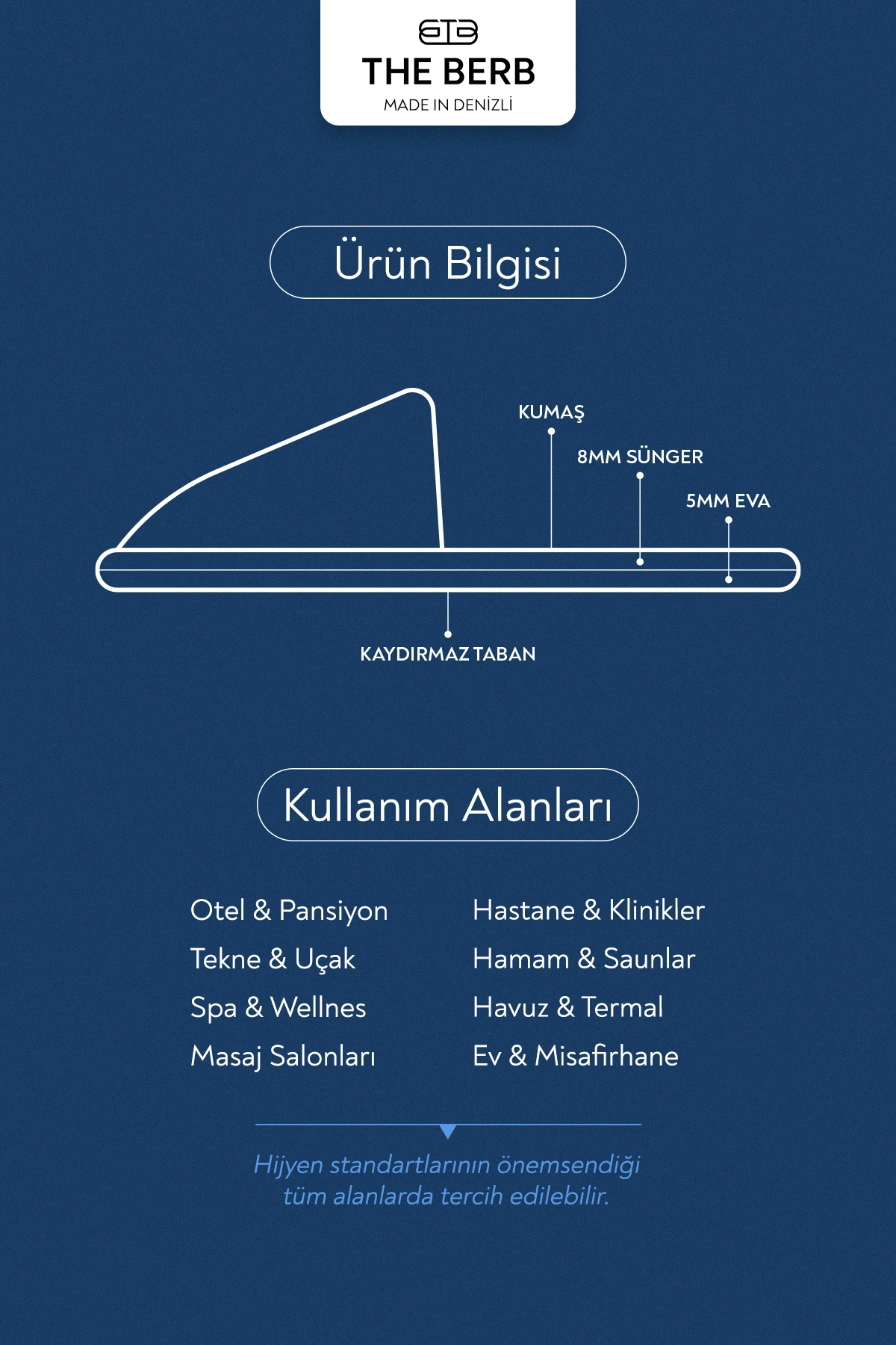 10 Çift | Niki Kadife Tek Kullanımlık Premium Otel&Spa Terliği | Kaydırmaz Tabanlı | Beyaz