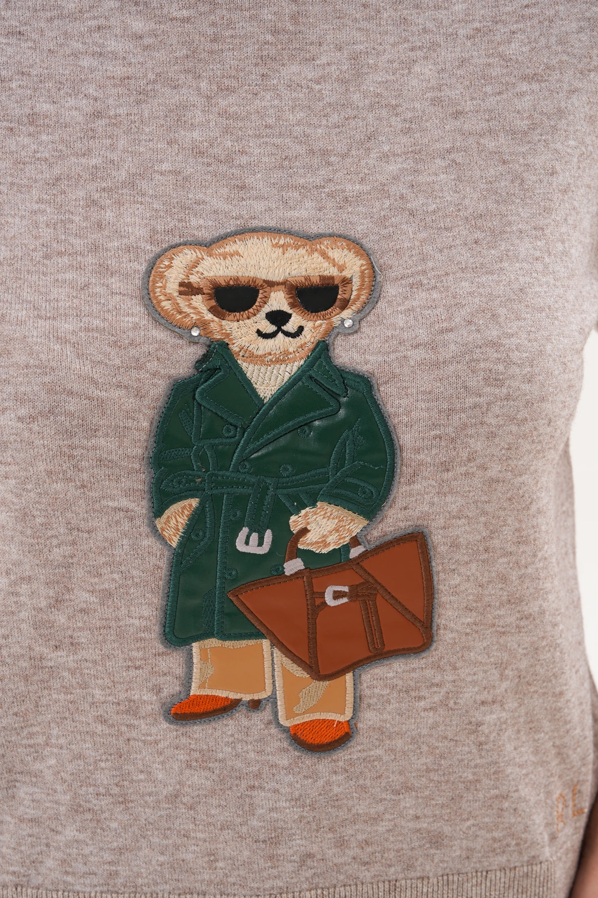 Nuvia Ayıcıklı Bej Kazak