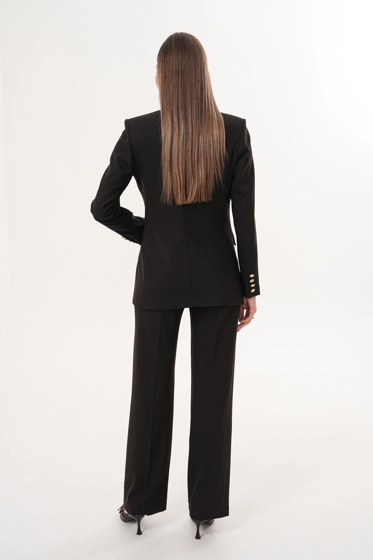 Vela Kahverengi Ceket Takım