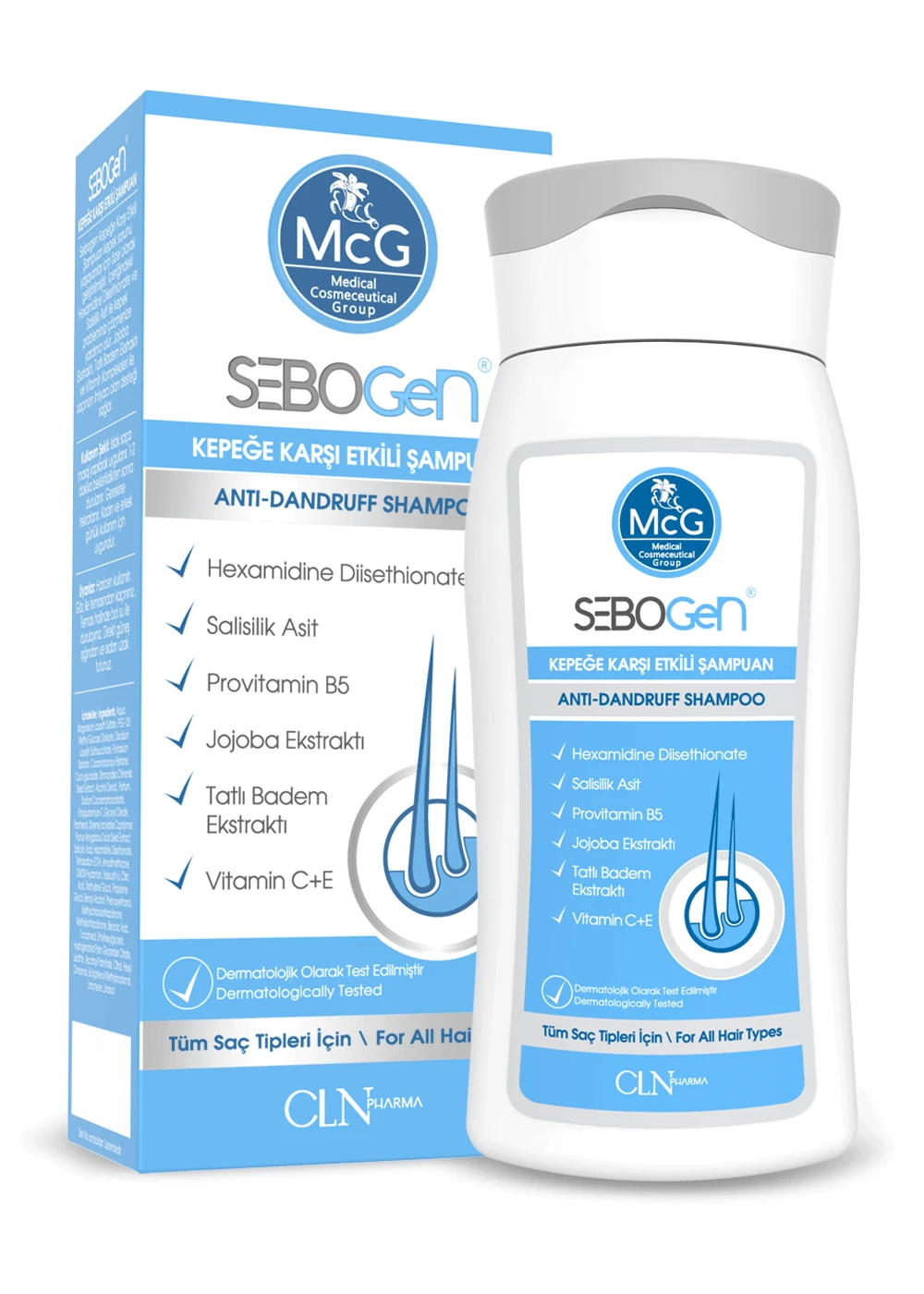 Sebodruff Shampoo McG Sebogen Effective Anti-Dandruff Shampoo | Scalp Care