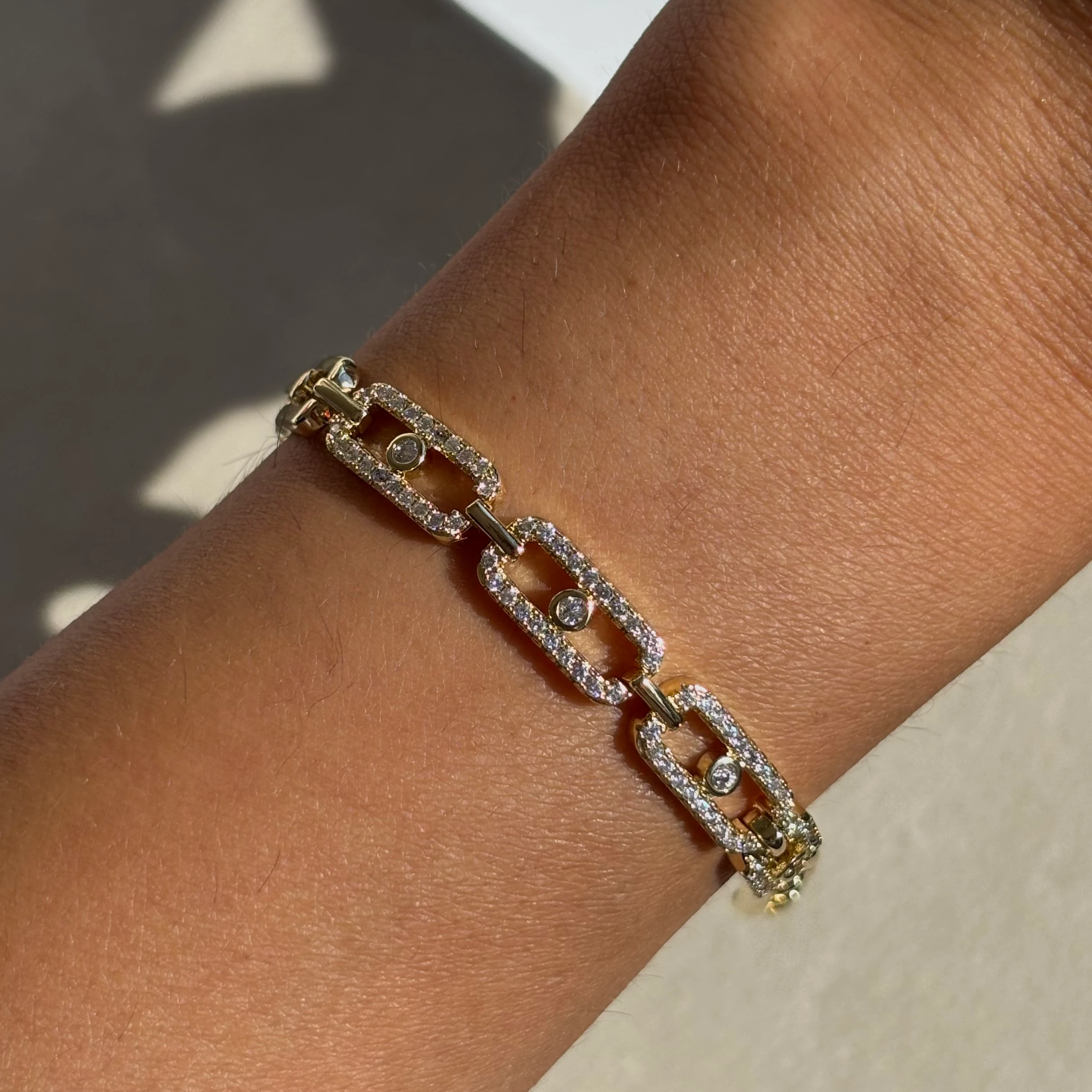 14K altın kaplama orj marka bileklik 