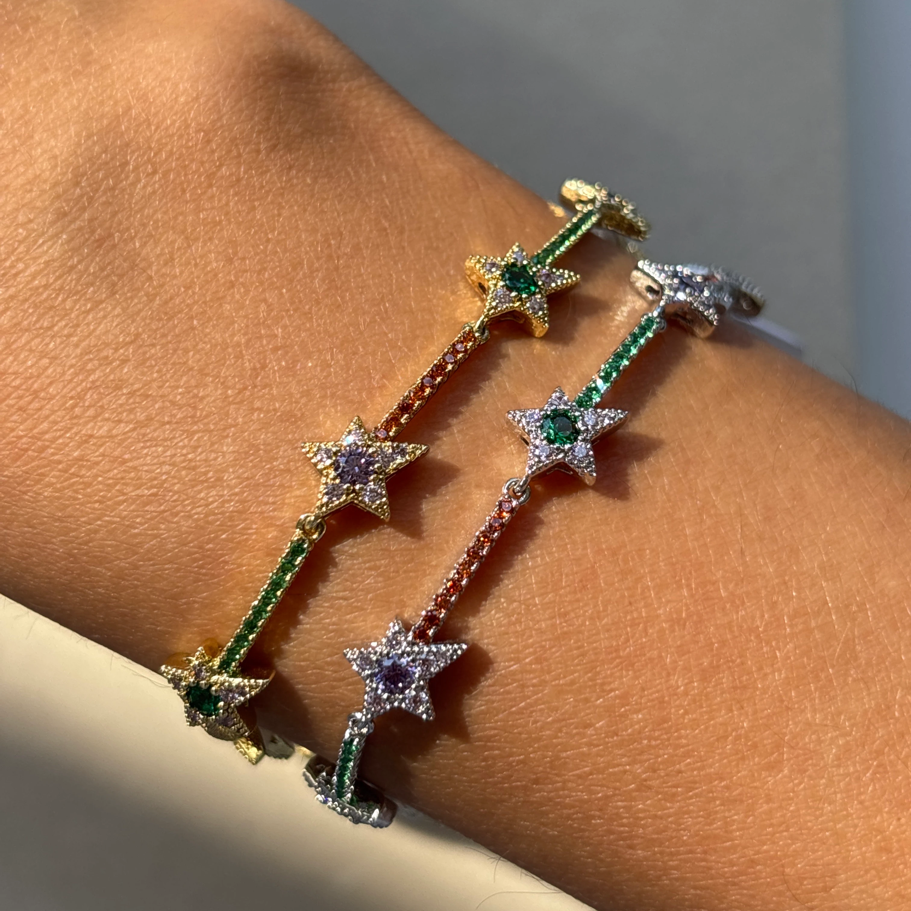 Xuping silver yıldız bileklik 