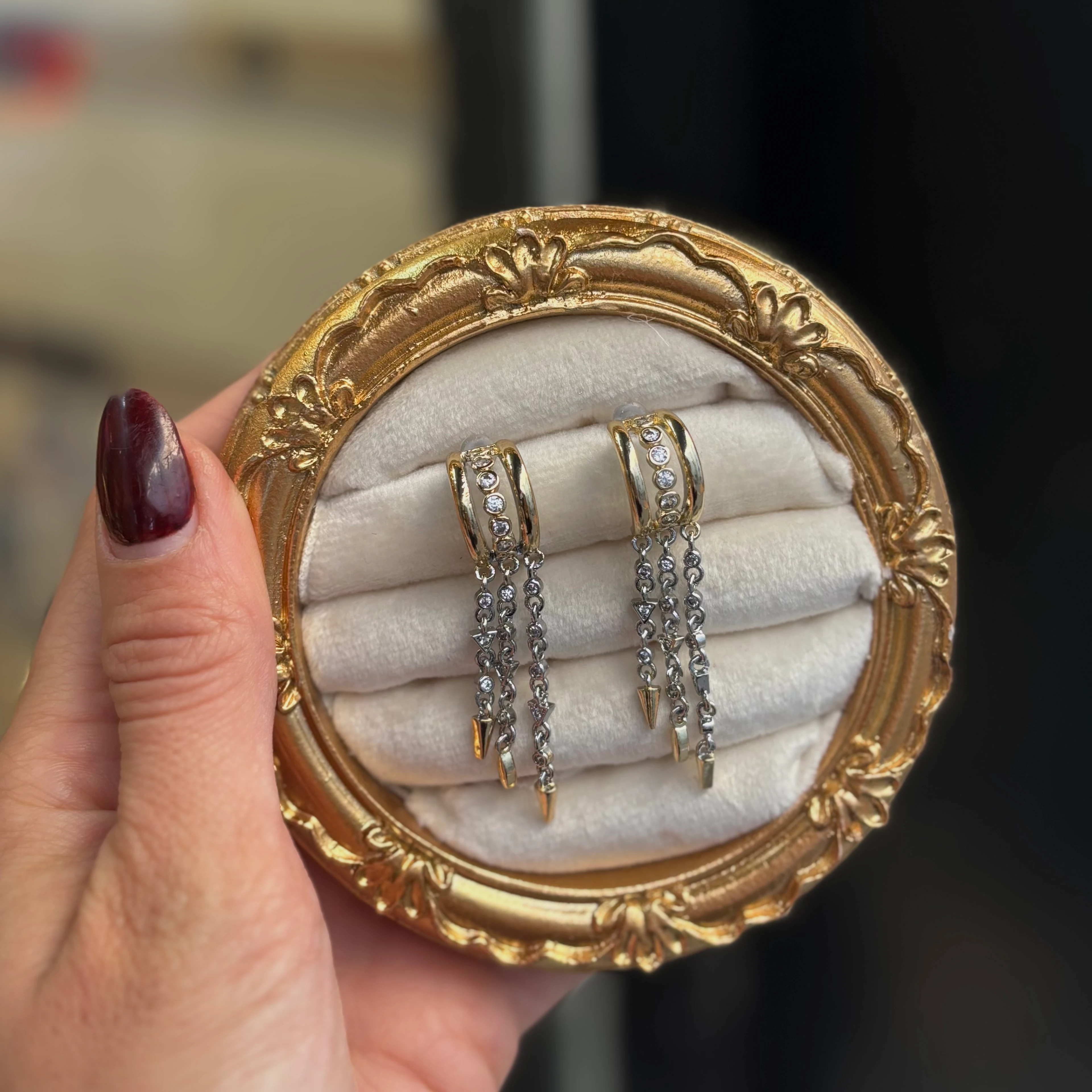 Vip mix sallantılı küpe