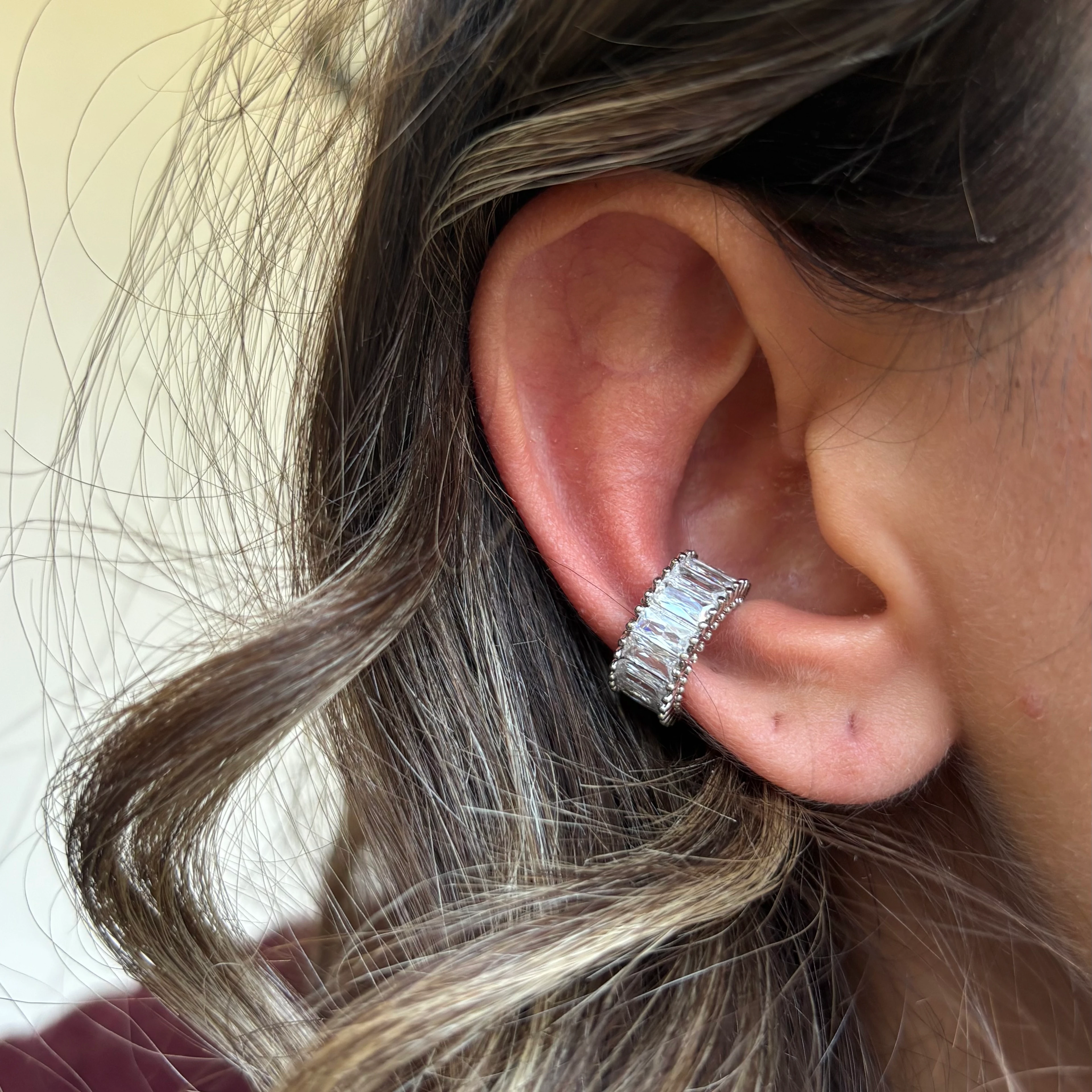 Silver Suyolu Earcuff