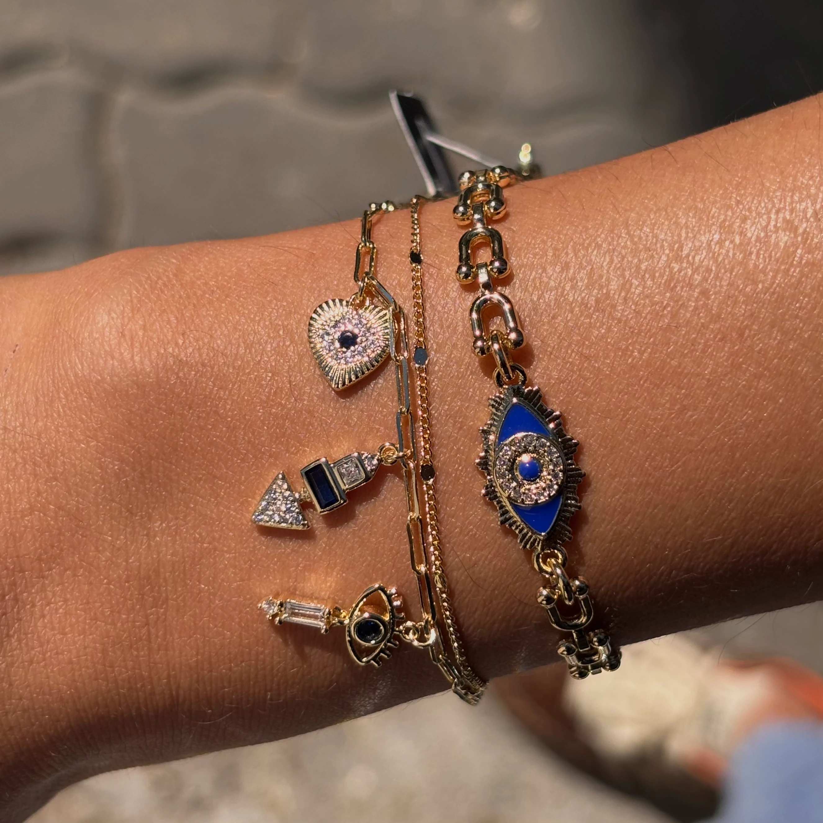 Vip mavi gözlü bileklik 