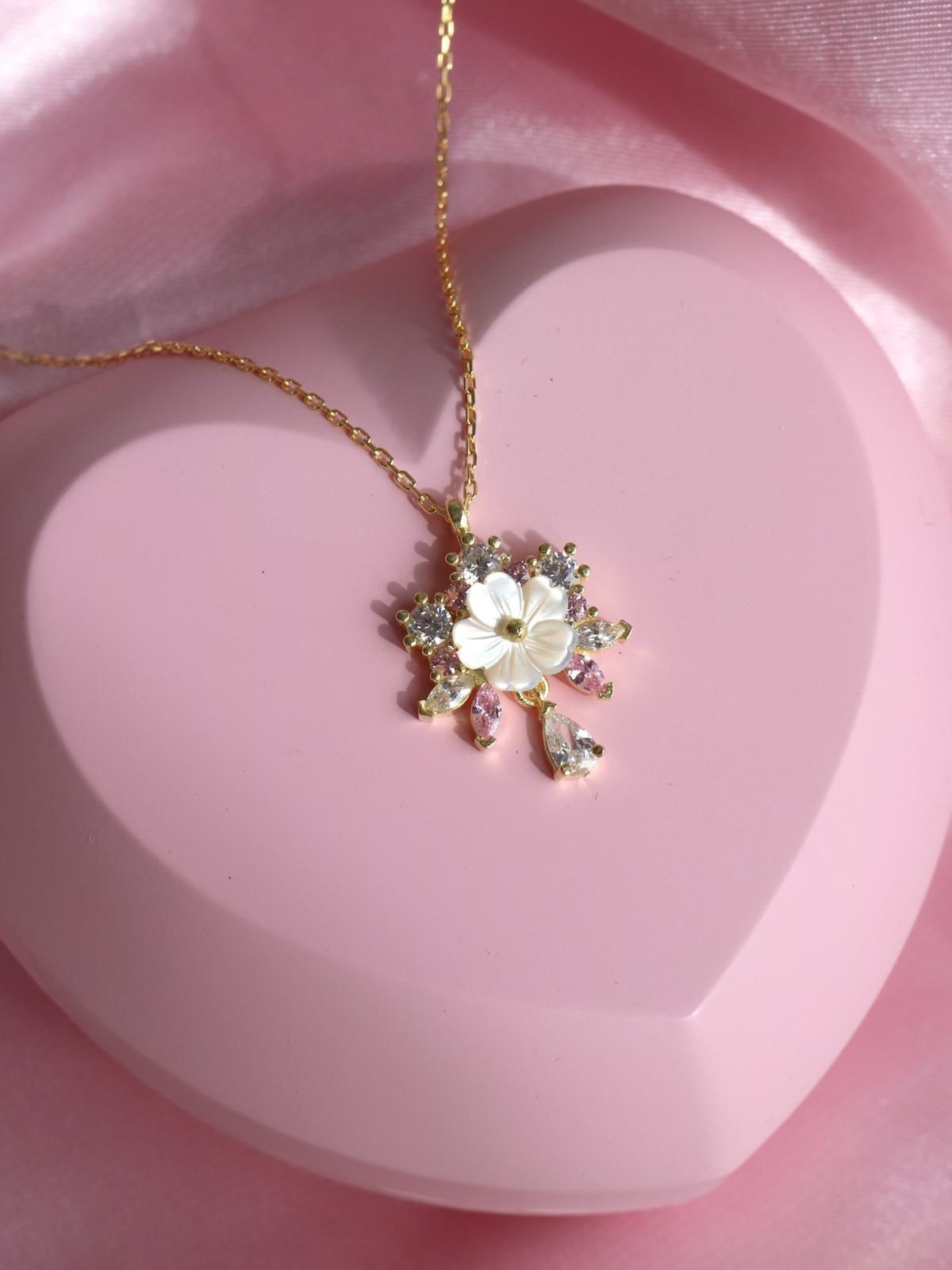Magnolia 925 Silver Necklace