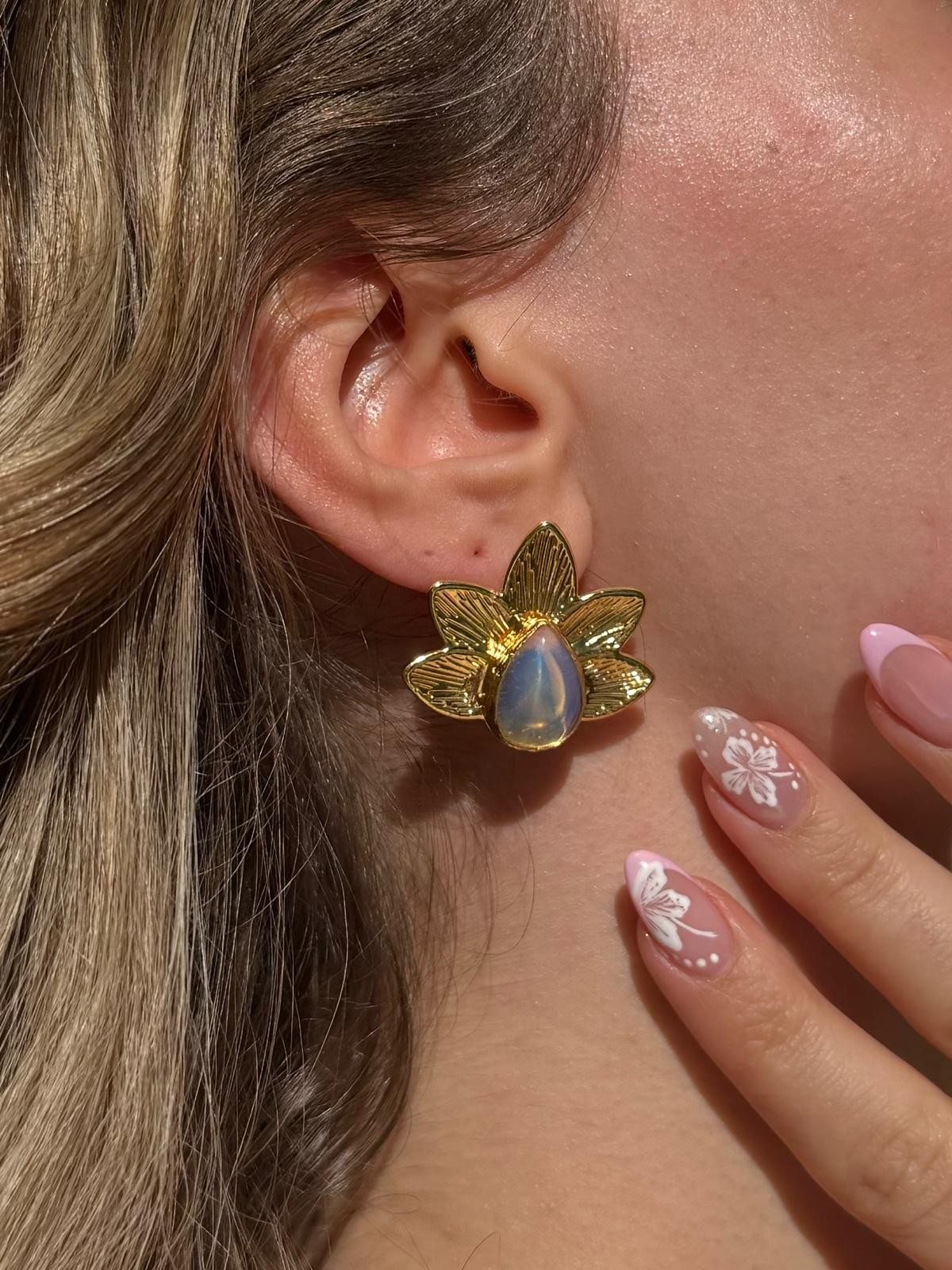 Anatolia Opal Stone Earrings