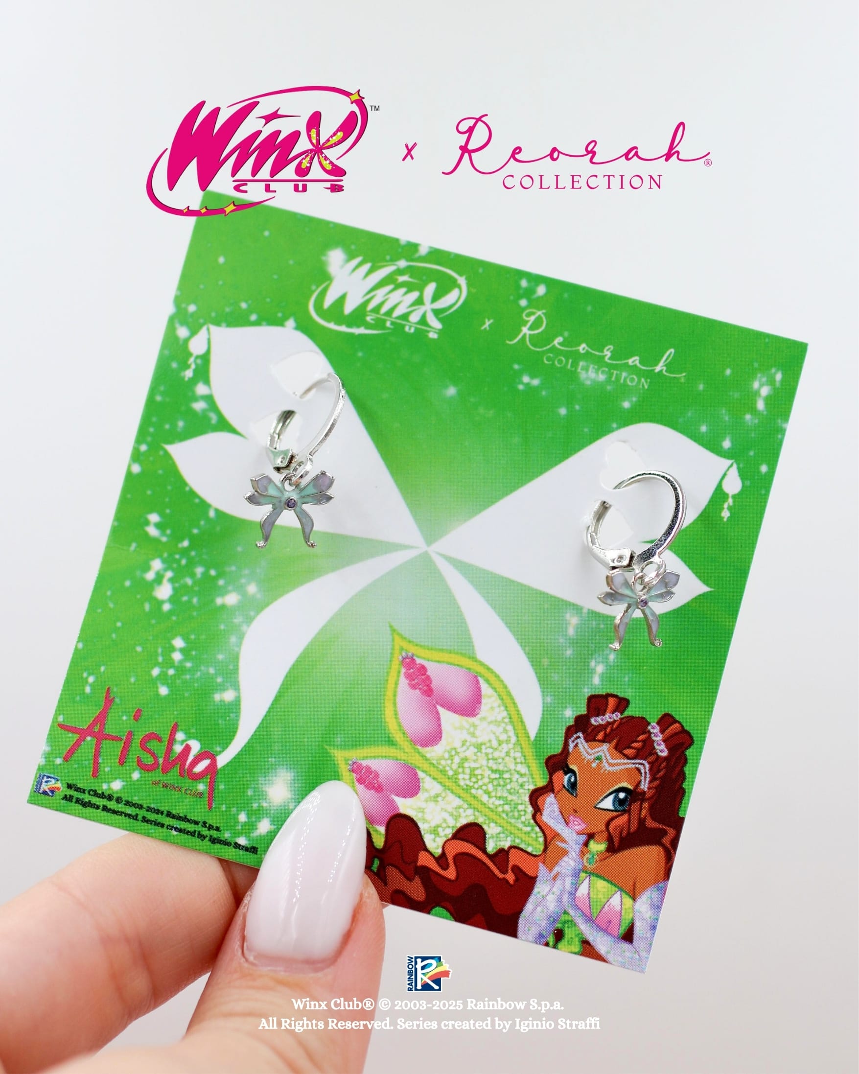 Winx Club® Aisha Enchantix Fairy Wings Earrings