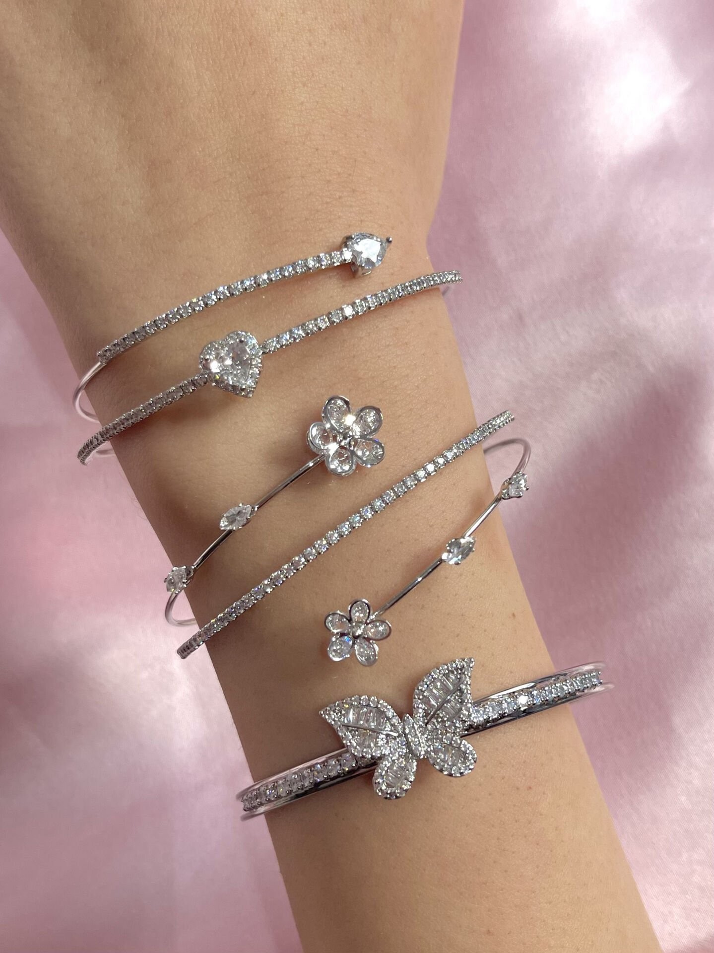 Shimmering Butterfly Bracelet