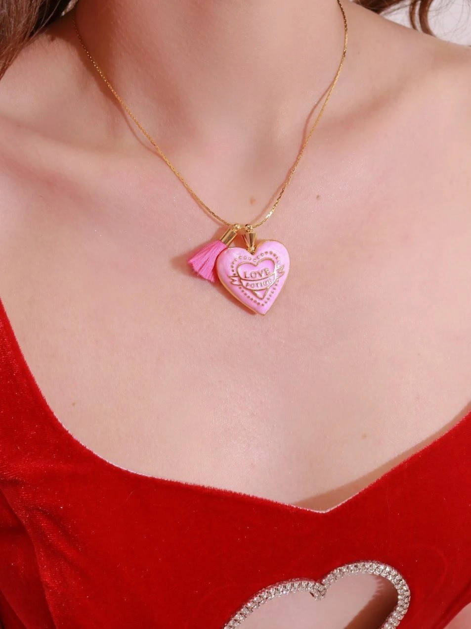 Amortentia Love Potion Kalp Kolye - Harry Potter