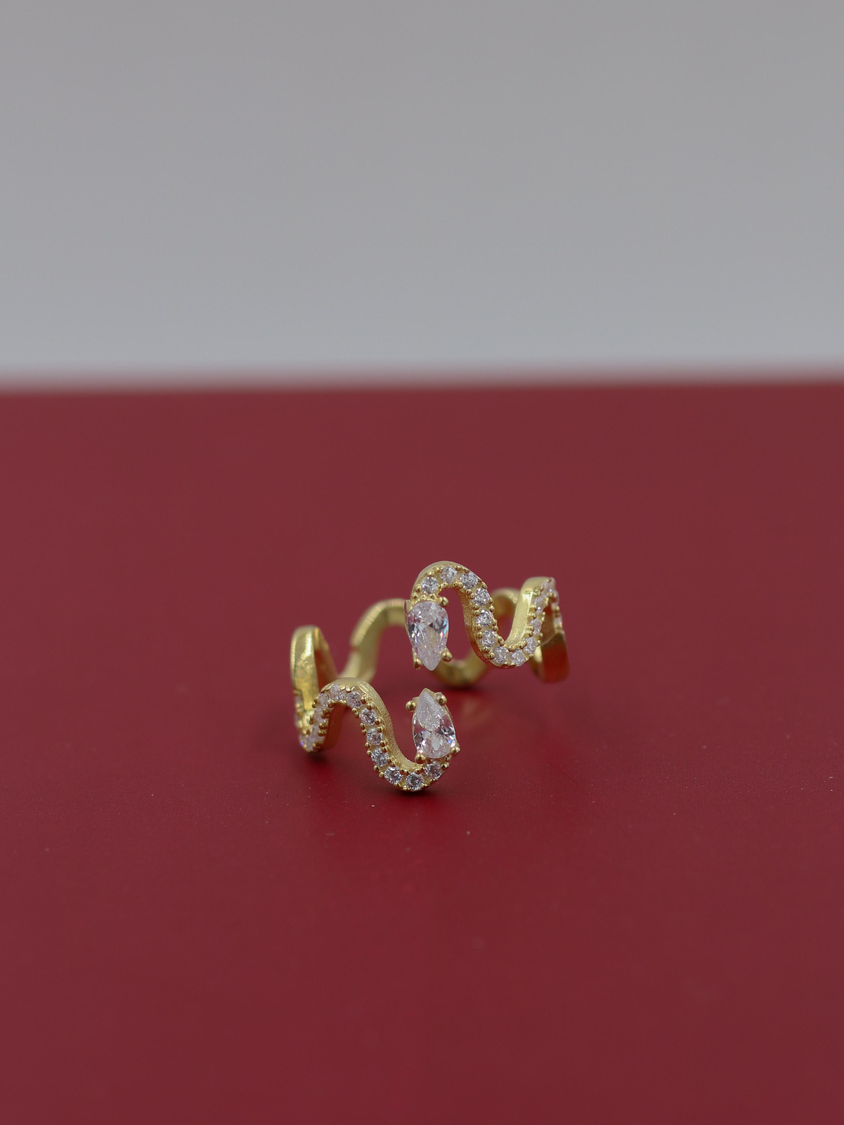 Snake Glow 925 Sterling Silver Ring