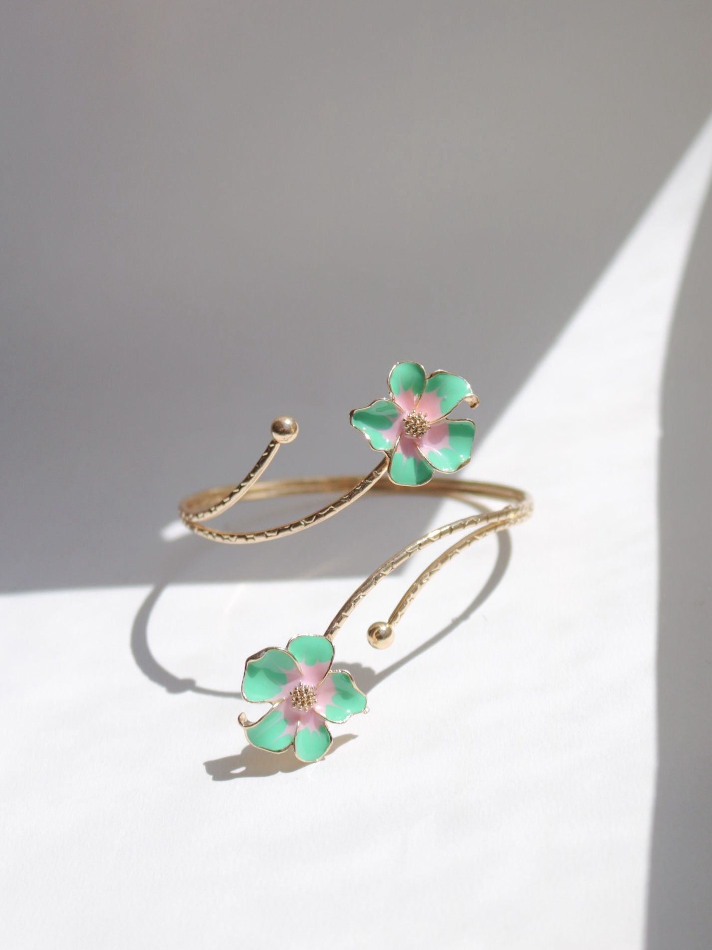 Orchid Arm Bracelet